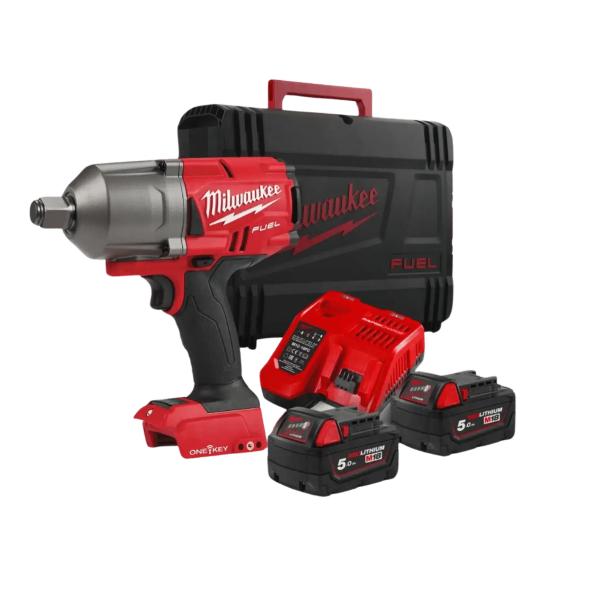 One-Key Fuel ¾ slagmoersleutel met frictiering M18 ONEFHIWF34-502X One-Key Fuel ¾ slagmoersleutel met frictiering M18 ONEFHIWF34-502X