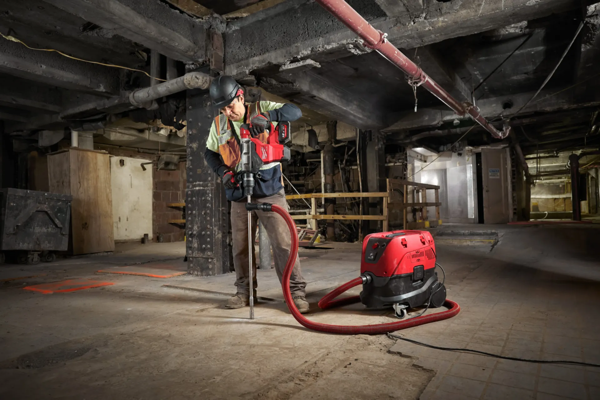 Fuel One-Key 8kg SDS-Max Boor- en Breekhamer M18FHM-0C Fuel One-Key 8kg SDS-Max Boor- en Breekhamer M18FHM-0C