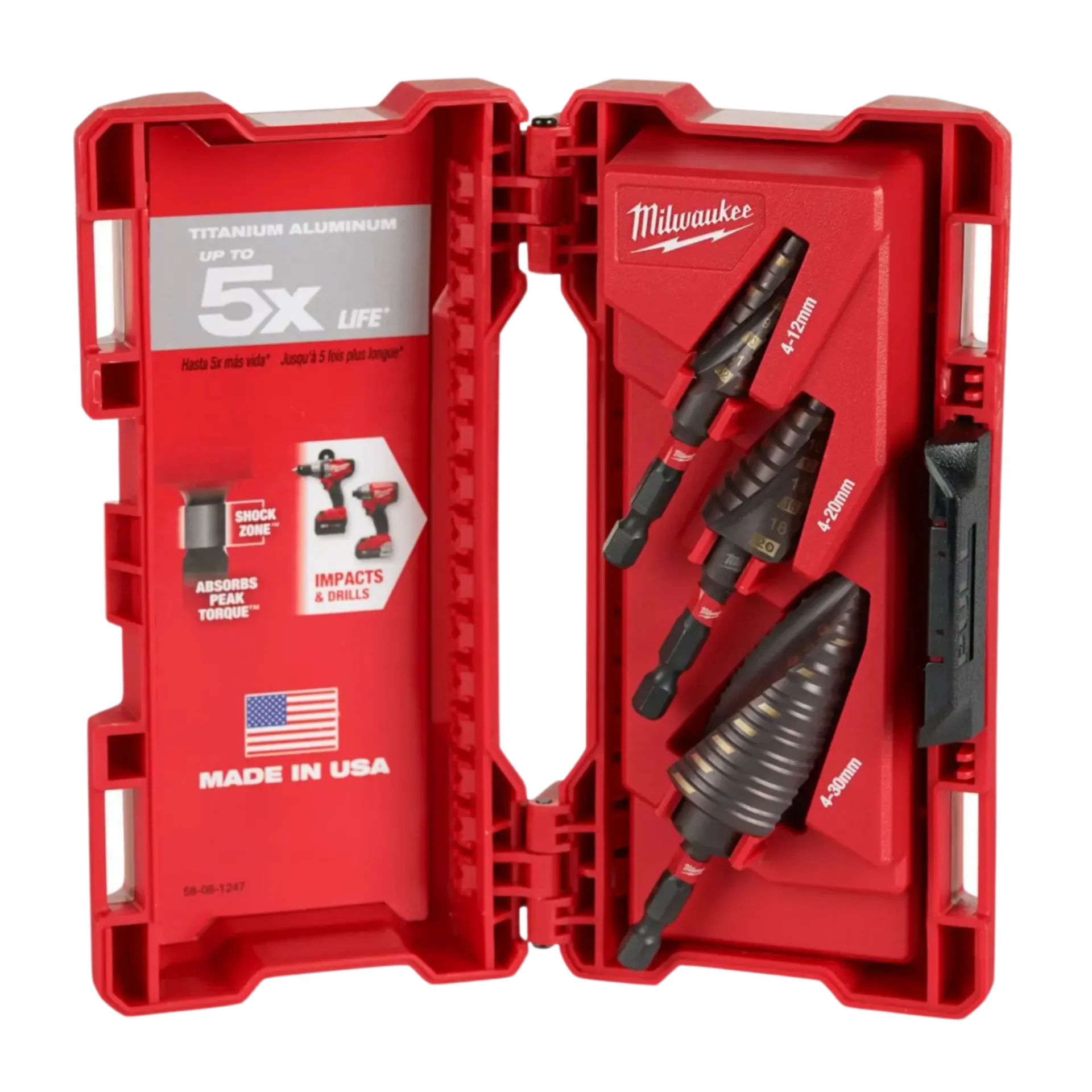 Shockwave step drill (set 3 stuks) Shockwave step drill (set 3 stuks)