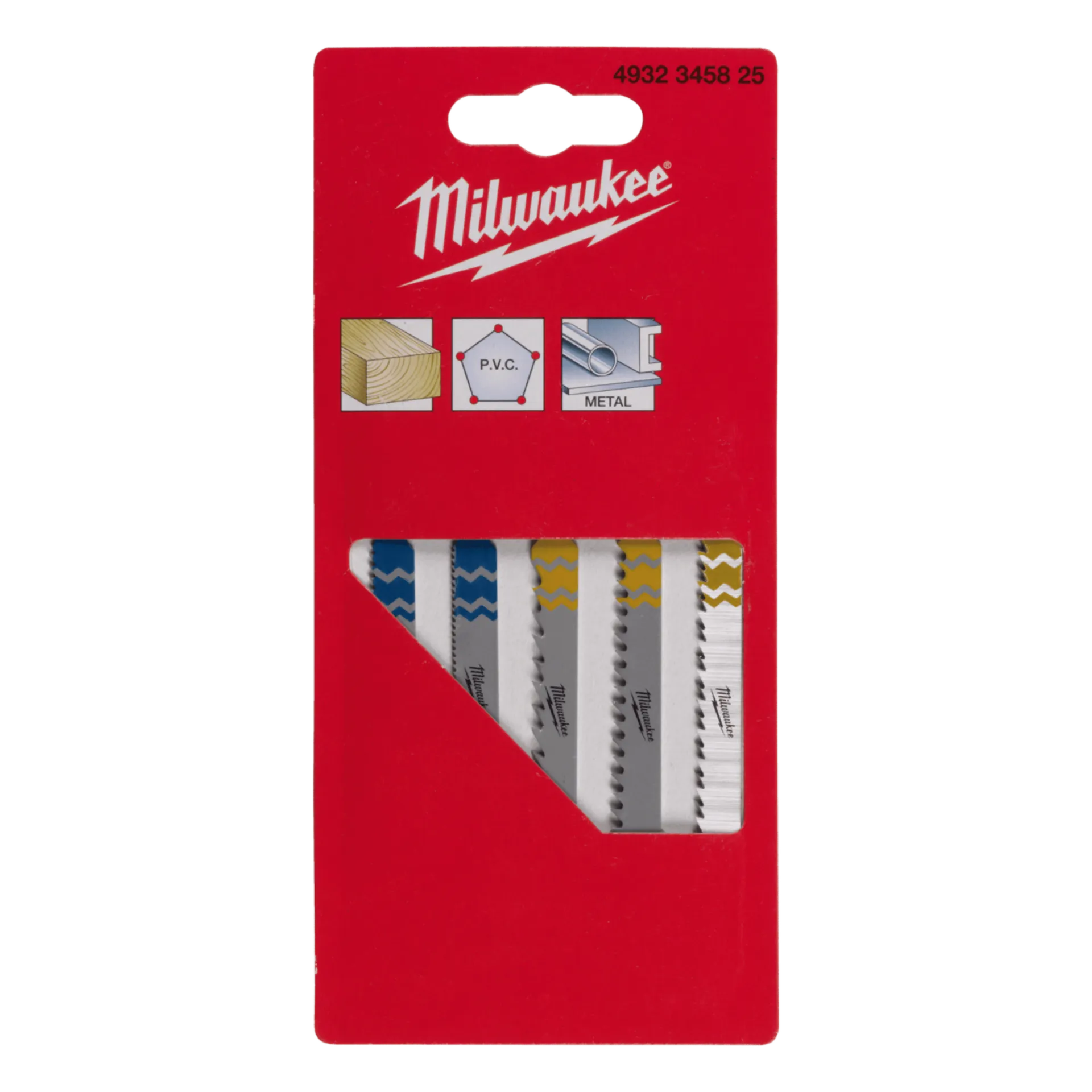 Set professionnel de lames de scie sauteuse (5 pièces) Set professionnel de lames de scie sauteuse (5 pièces)