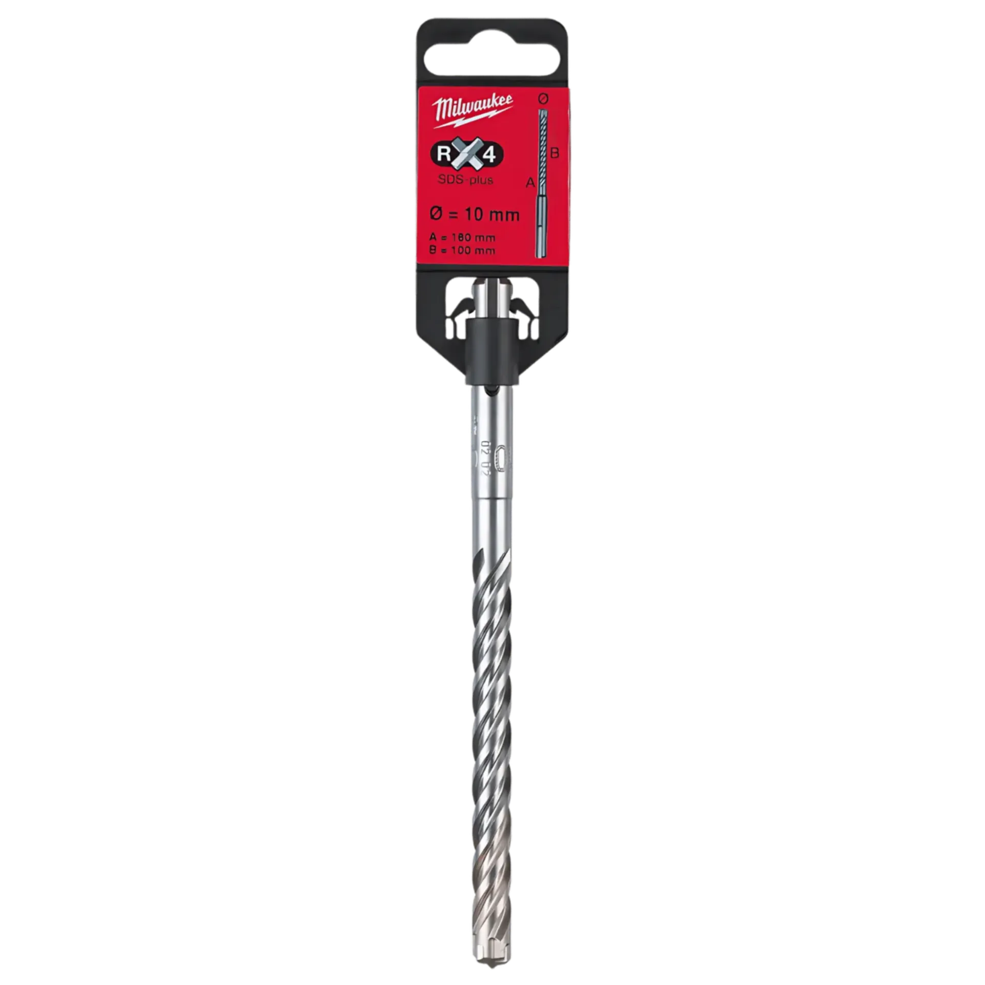 Foret à percussion SDS-Plus MX4 - 10 x 160 x 100 mm Foret à percussion SDS-Plus MX4 - 10 x 160 x 100 mm