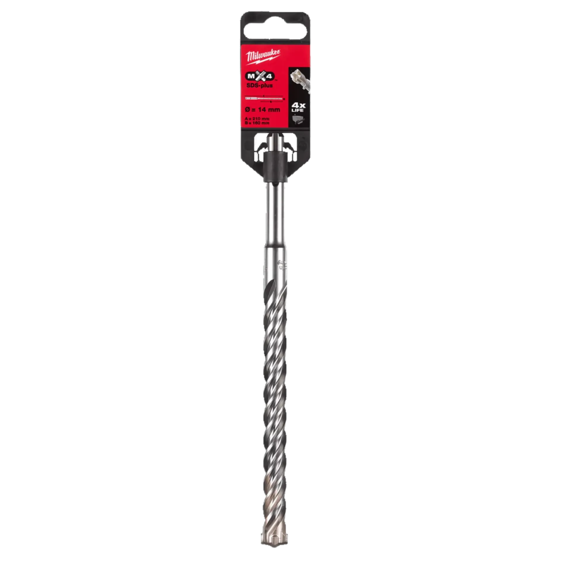 Foret à percussion SDS-Plus MX4 - 14 x 210 x 150 mm Foret à percussion SDS-Plus MX4 - 14 x 210 x 150 mm