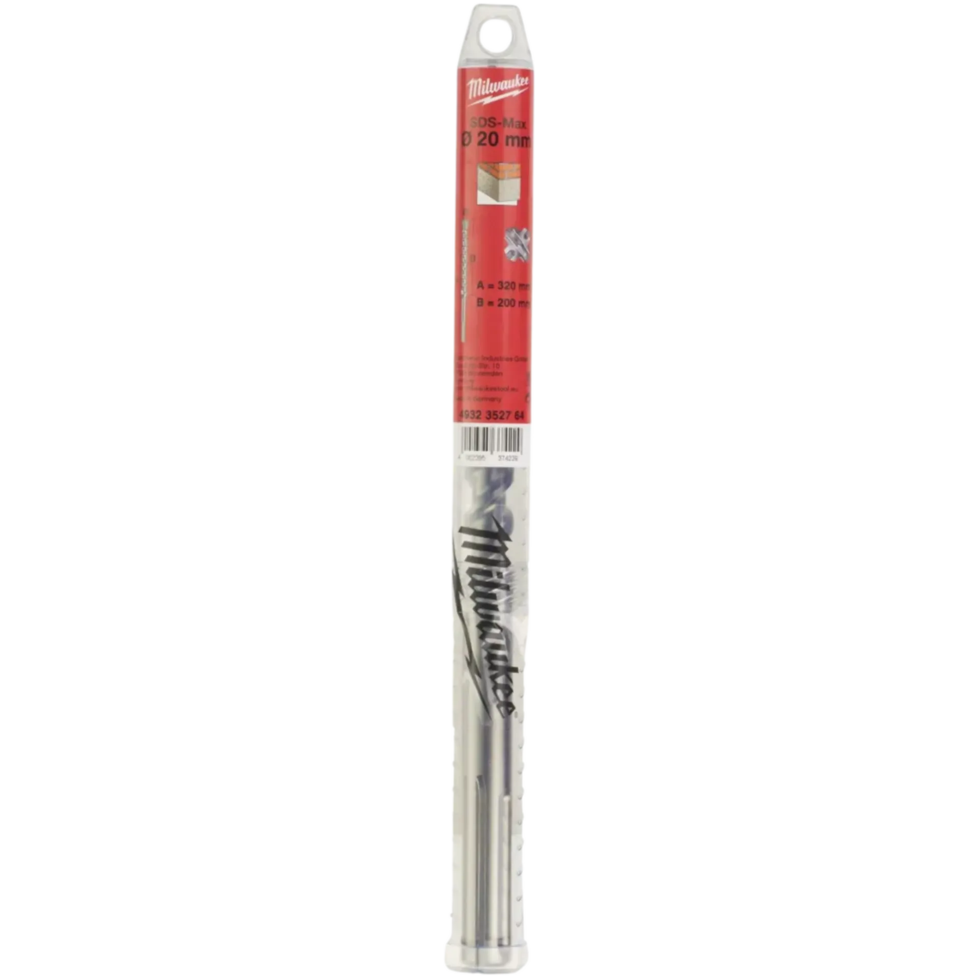 Foret à marteau SDS-MAX 20 x 320 x 200 mm Foret à marteau SDS-MAX 20 x 320 x 200 mm