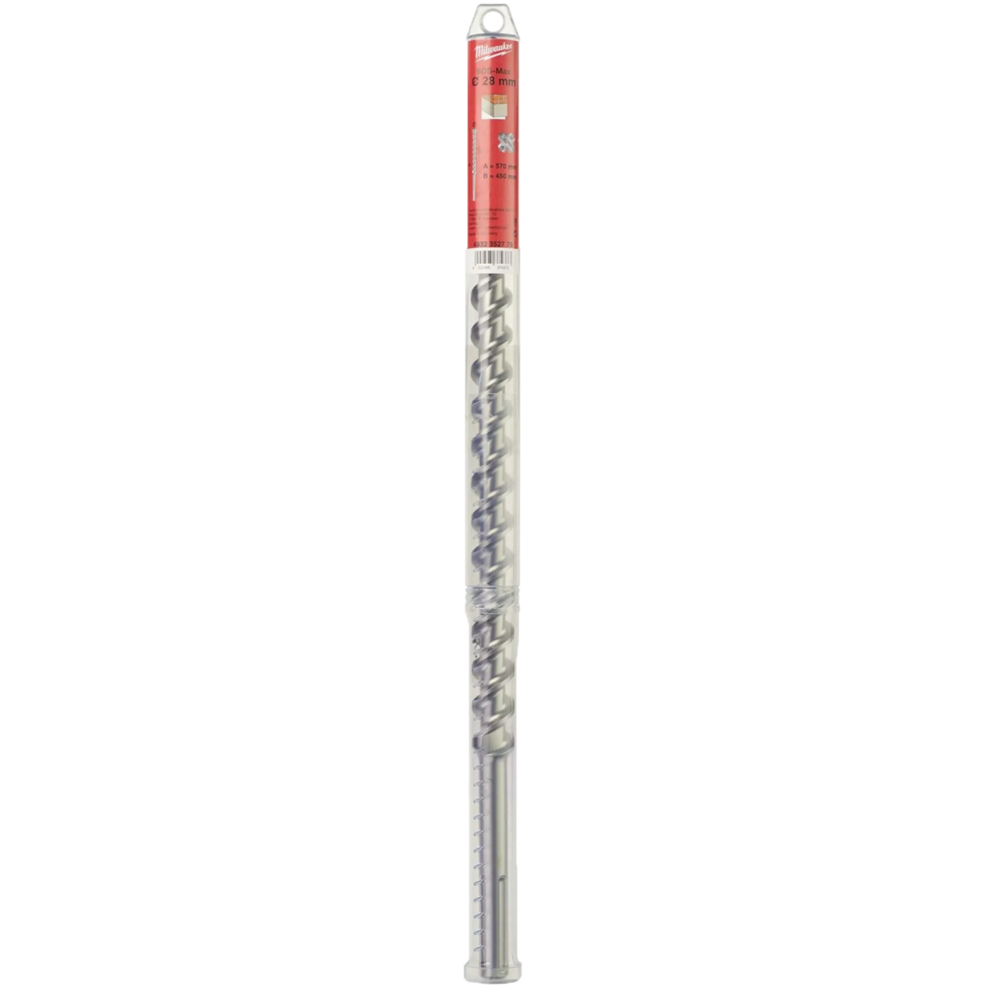 Foret à marteau SDS-MAX 28 x 570 x 450 mm Foret à marteau SDS-MAX 28 x 570 x 450 mm