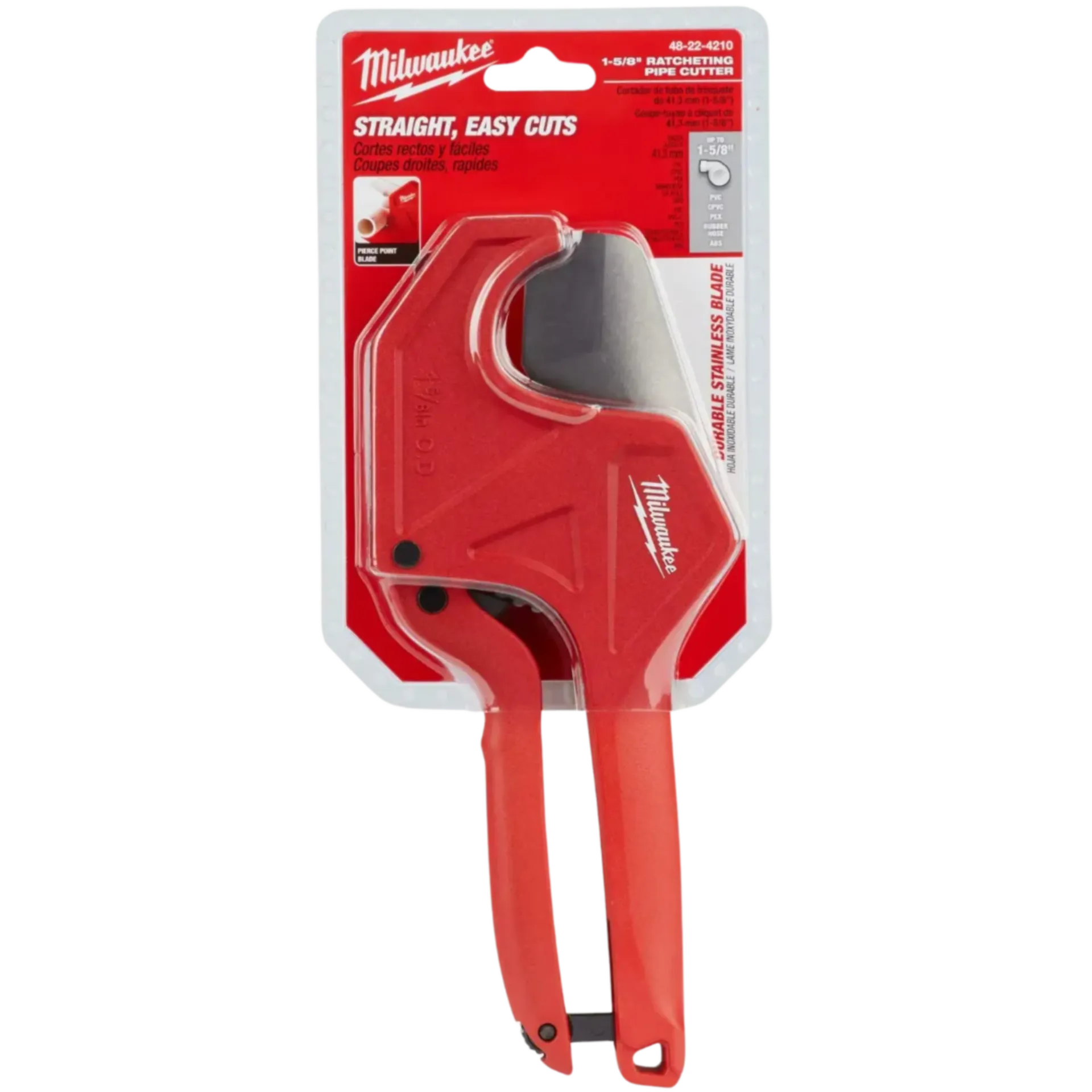 Pince coupe-tube pour plastique 42 mm Pince coupe-tube pour plastique 42 mm