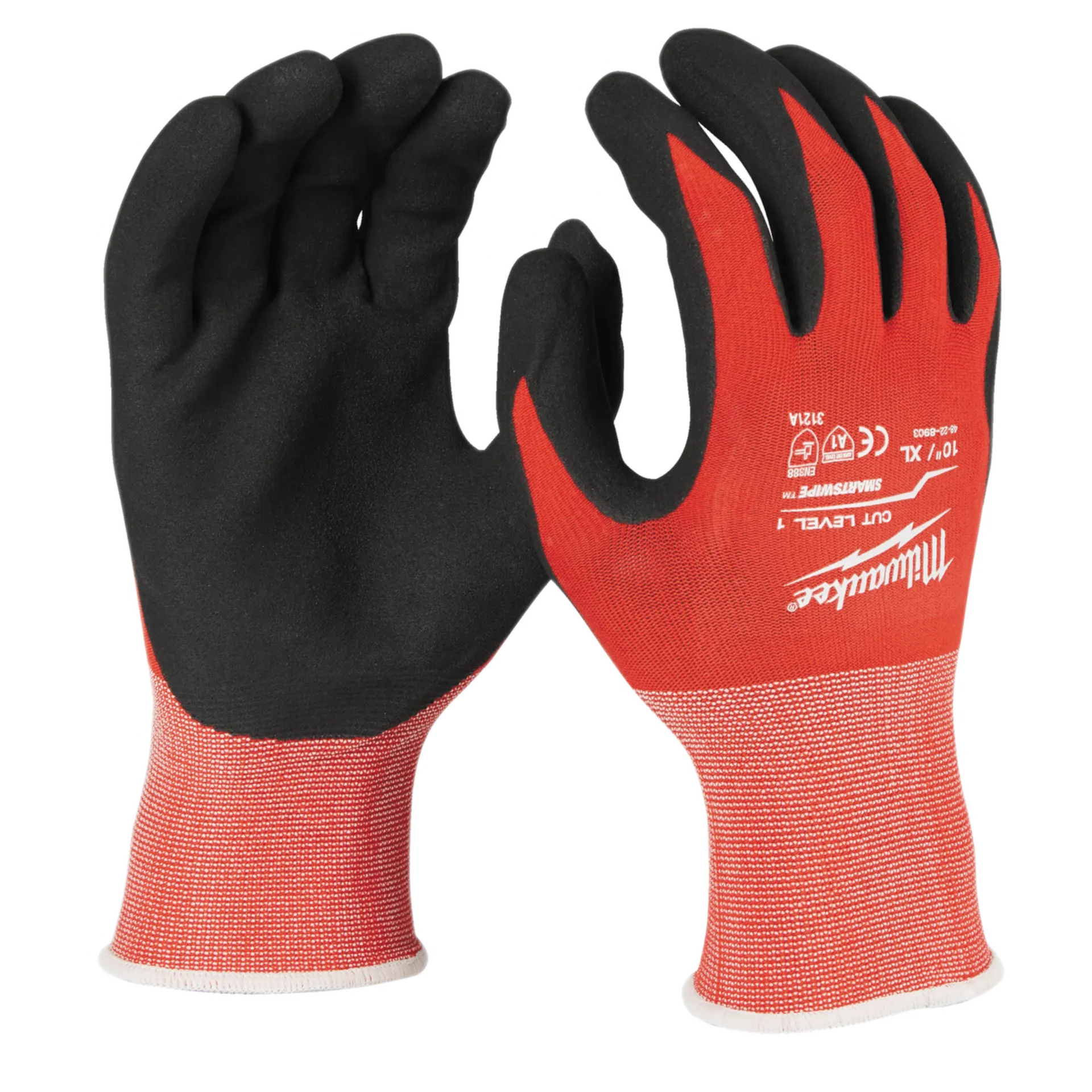 GANTS DE TRAVAIL DE CLASSE DE COUPE 1 - XL / 10 - 1PC