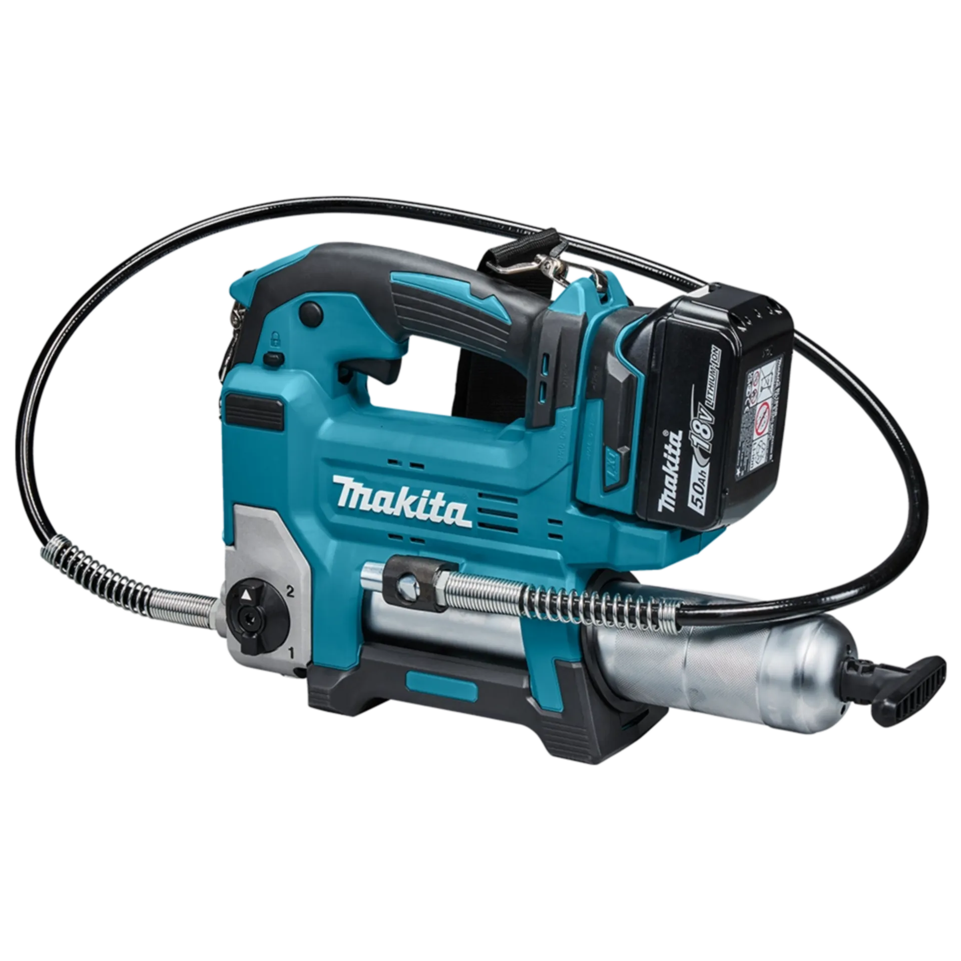 Pompe à Graisse sur Batterie DGP180RT (18 V - 1 x 5 Ah Li-ion)