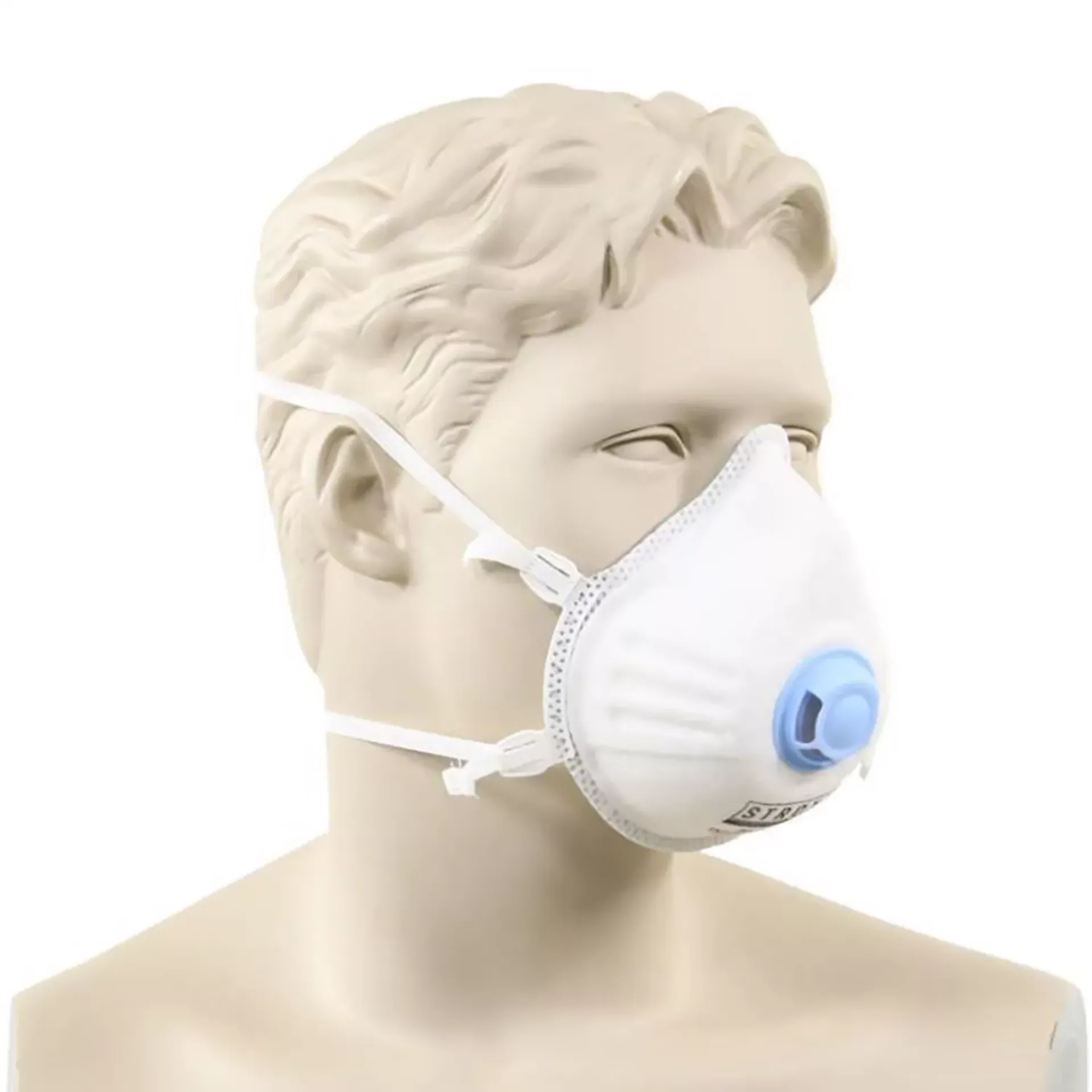 Masque jetable ffp3 avec valve (5 pces/boîte)