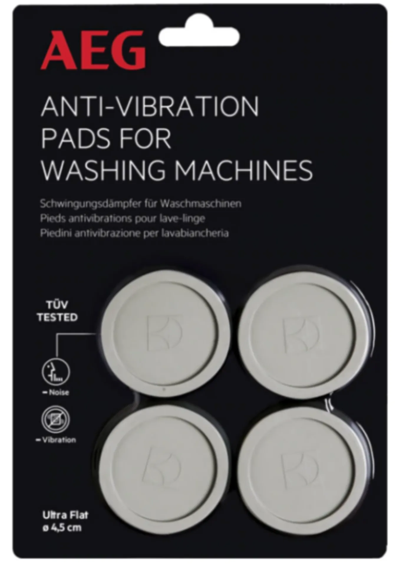 AEG A4WZPA02 Laver & Sécher Patins antivibrations (lot de 4) - AEG