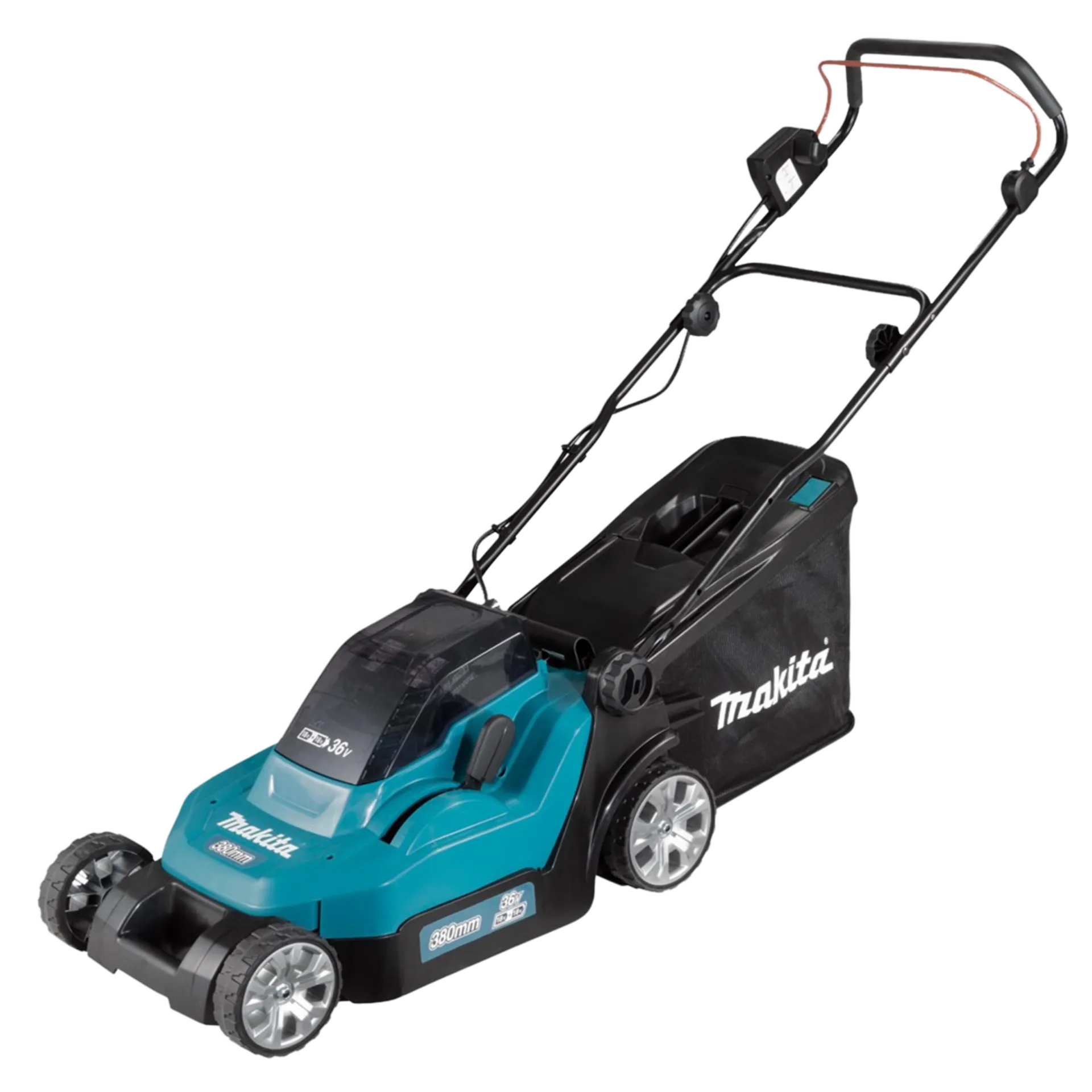 DLM382PT2 Tondeuse à gazon sans fil (2x 18V - 2x 5 Ah Li-ion 380mm)