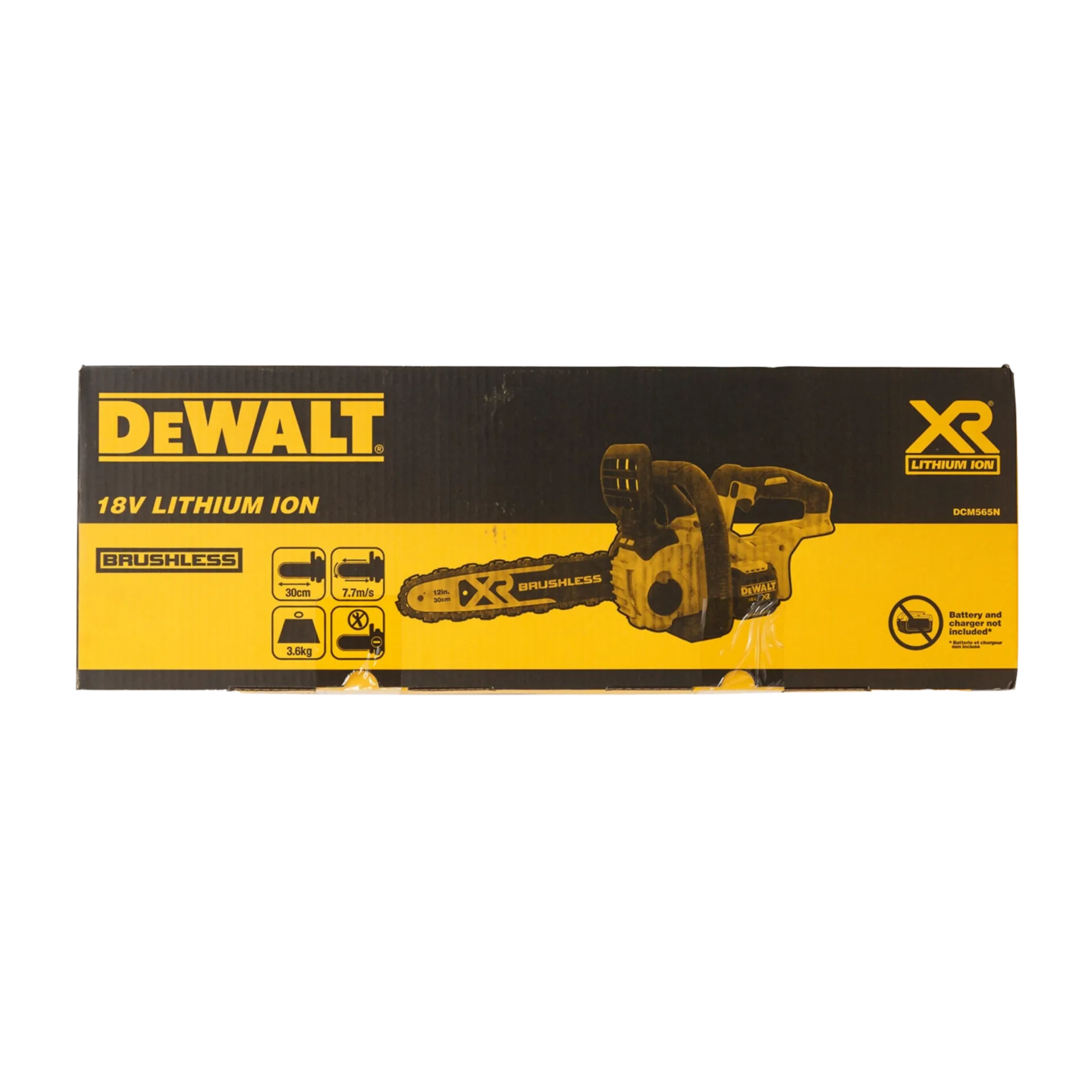 DCM565N 18V XR Brushless Compacte Kettingzaag (30 cm - zonder accu en lader)