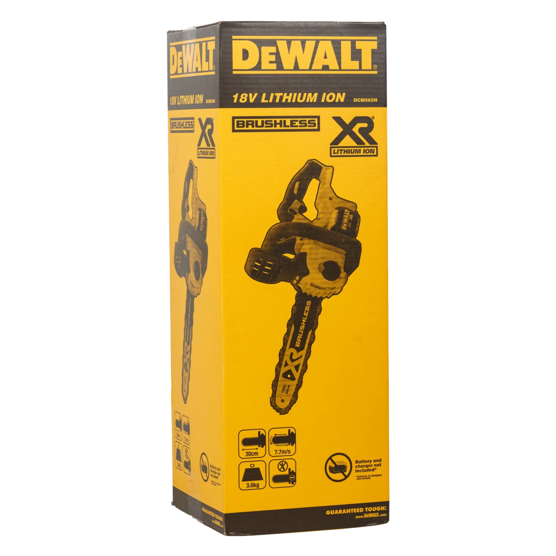DCM565N 18V XR Brushless Compacte Kettingzaag (30 cm - zonder accu en lader)
