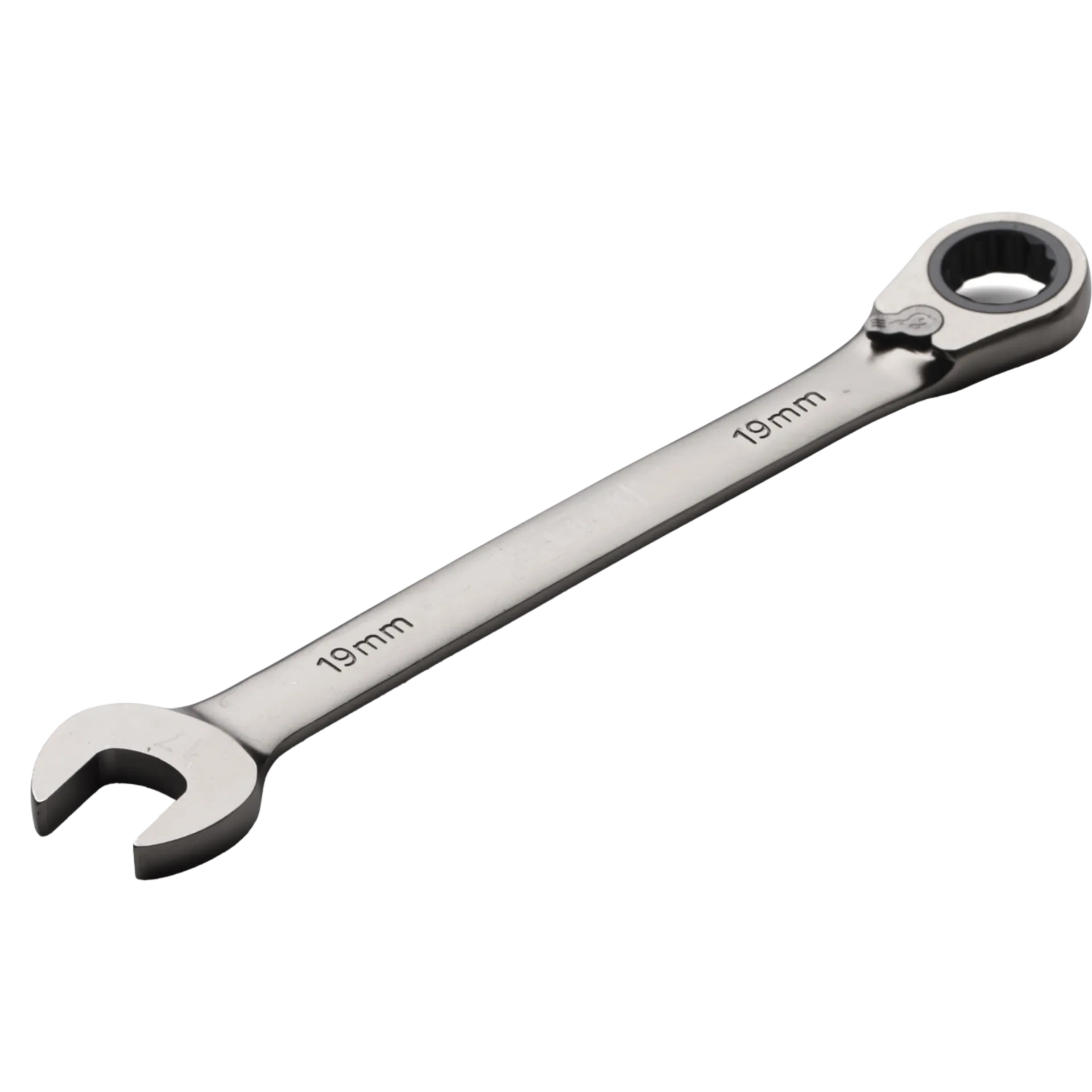 Ringsteeksleutel ratel 19mm 15° Ringsteeksleutel ratel 19mm 15°