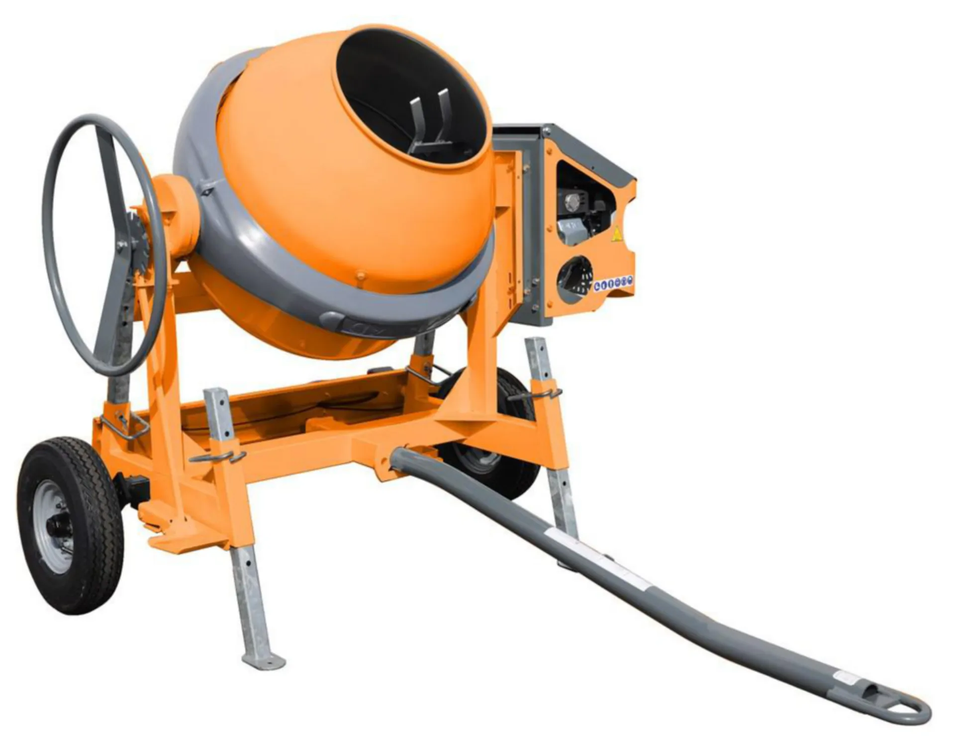 BETONMOLEN MET DISSEL  AT231 - 5.5PK HONDA GX 160QX MET TANDKRANSBESCHERMING