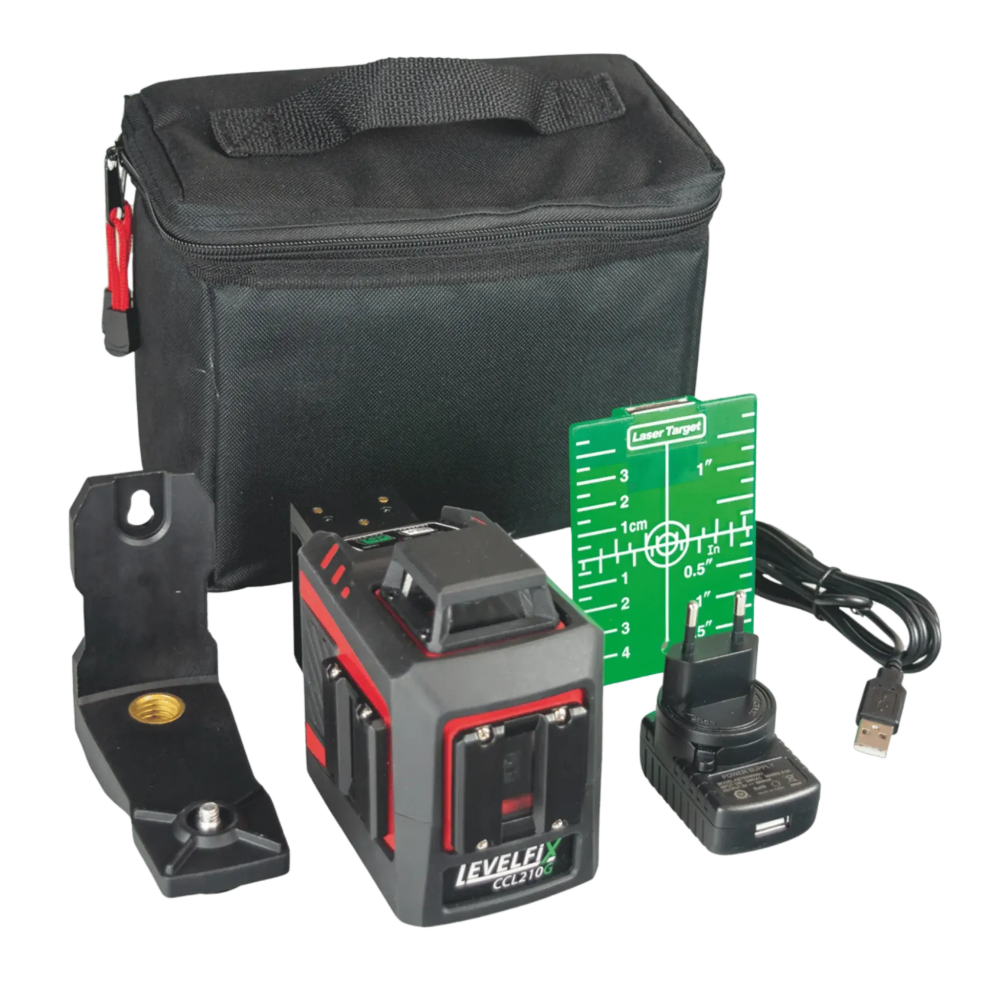 Laser à ligne verte CCL210G 2D, 360° horizontal, 2 lignes verticales - 556148 Laser à ligne verte CCL210G 2D, 360° horizontal, 2 lignes verticales - 556148