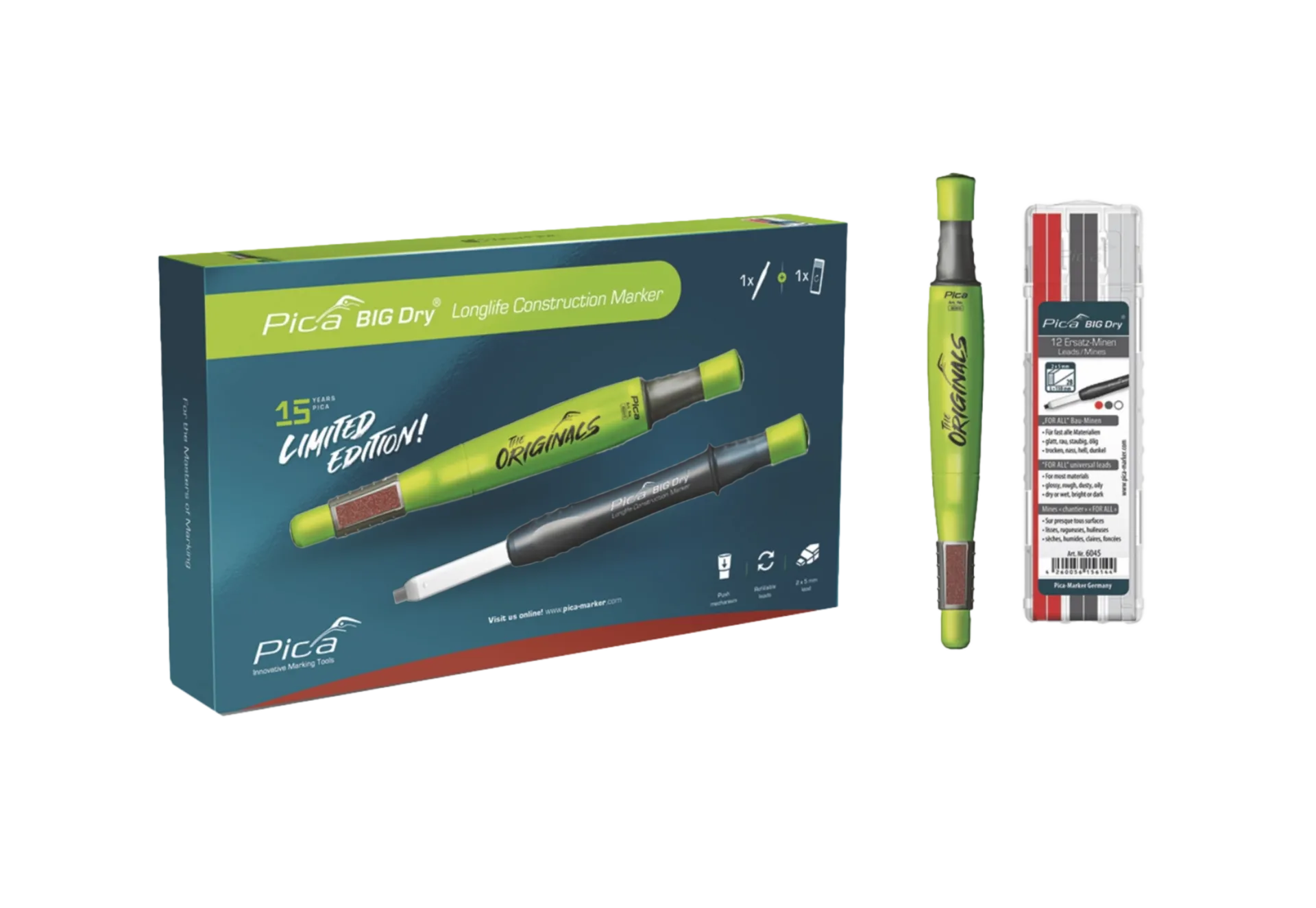 Value pack Pica Dry big 1x Pica 6060 + 1x refill 6045 Value pack Pica Dry big 1x Pica 6060 + 1x refill 6045