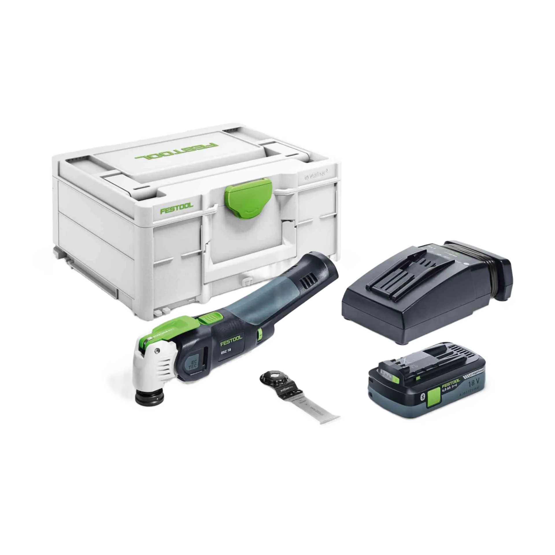 Outil multifonction sur batterie OSC 18 HPC 4.0 EI-Set Vecturo - 576593 Outil multifonction sur batterie OSC 18 HPC 4.0 EI-Set Vecturo - 576593