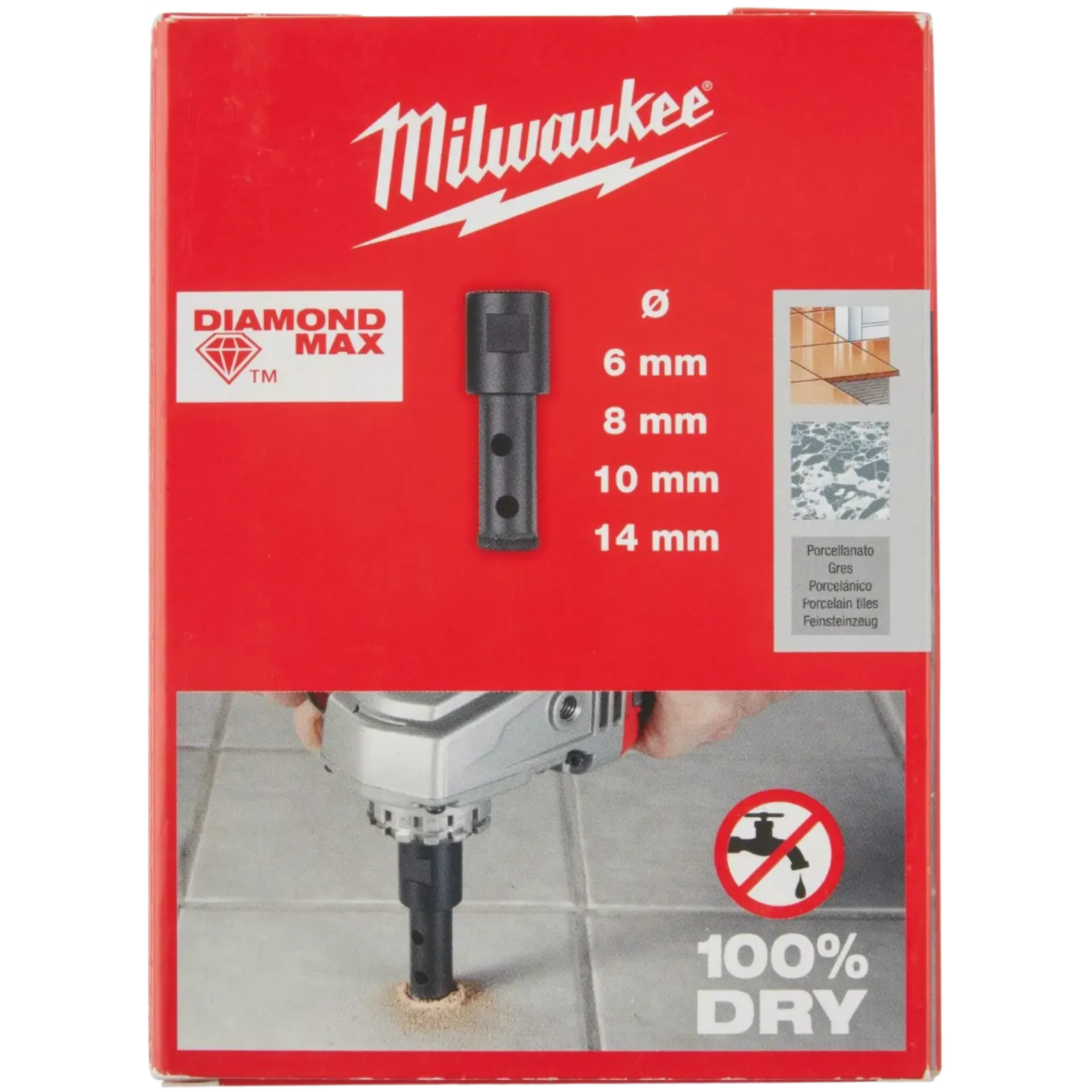 Diamantboorset Diamant Plus M14 (4 stuks) Diamantboorset Diamant Plus M14 (4 stuks)