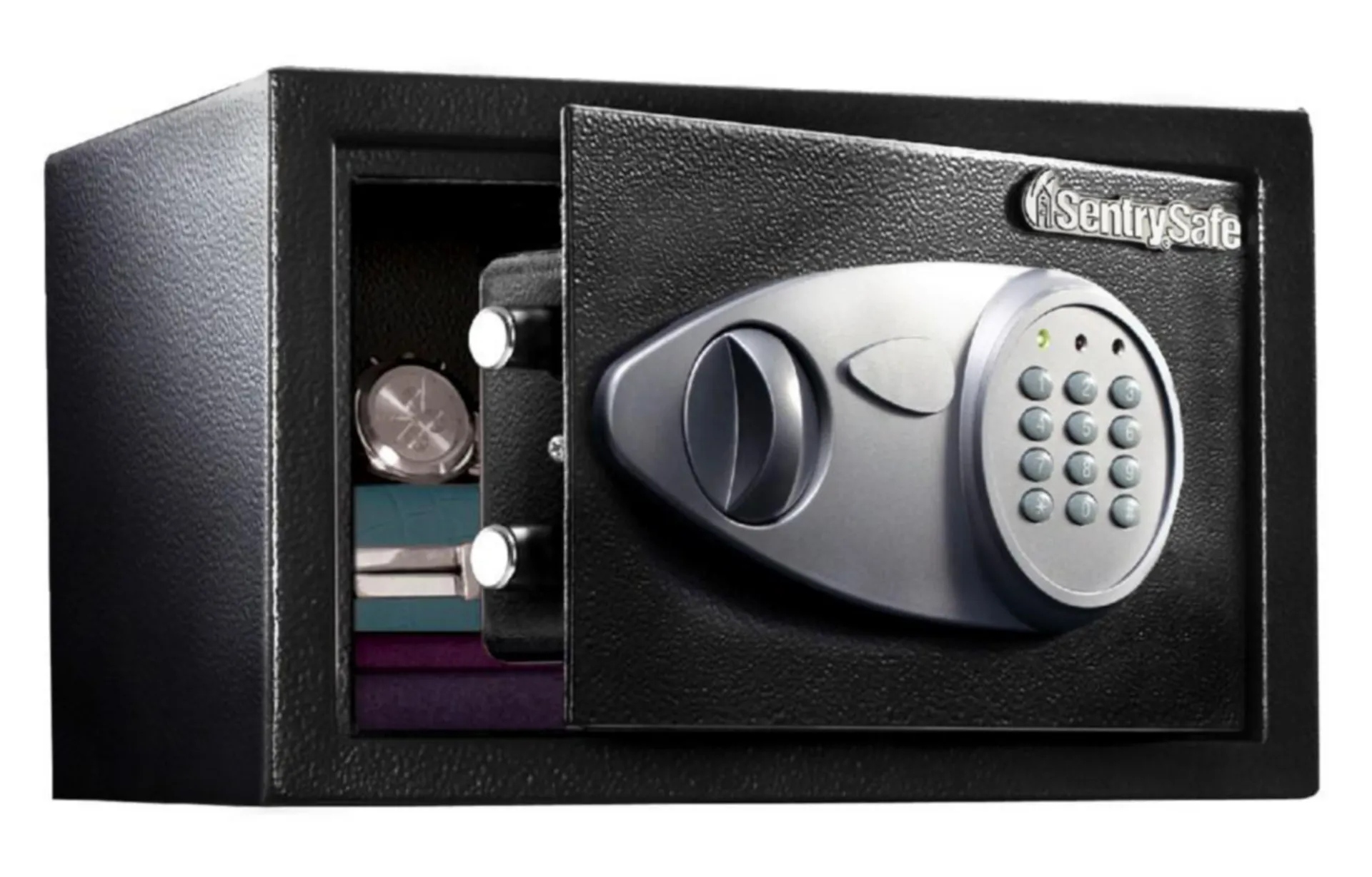 COFFRET LÉGER À FAIBLE RÉSISTANCE, À CODE DIGITAL SENTRY X055 220 X 350 X270 MM