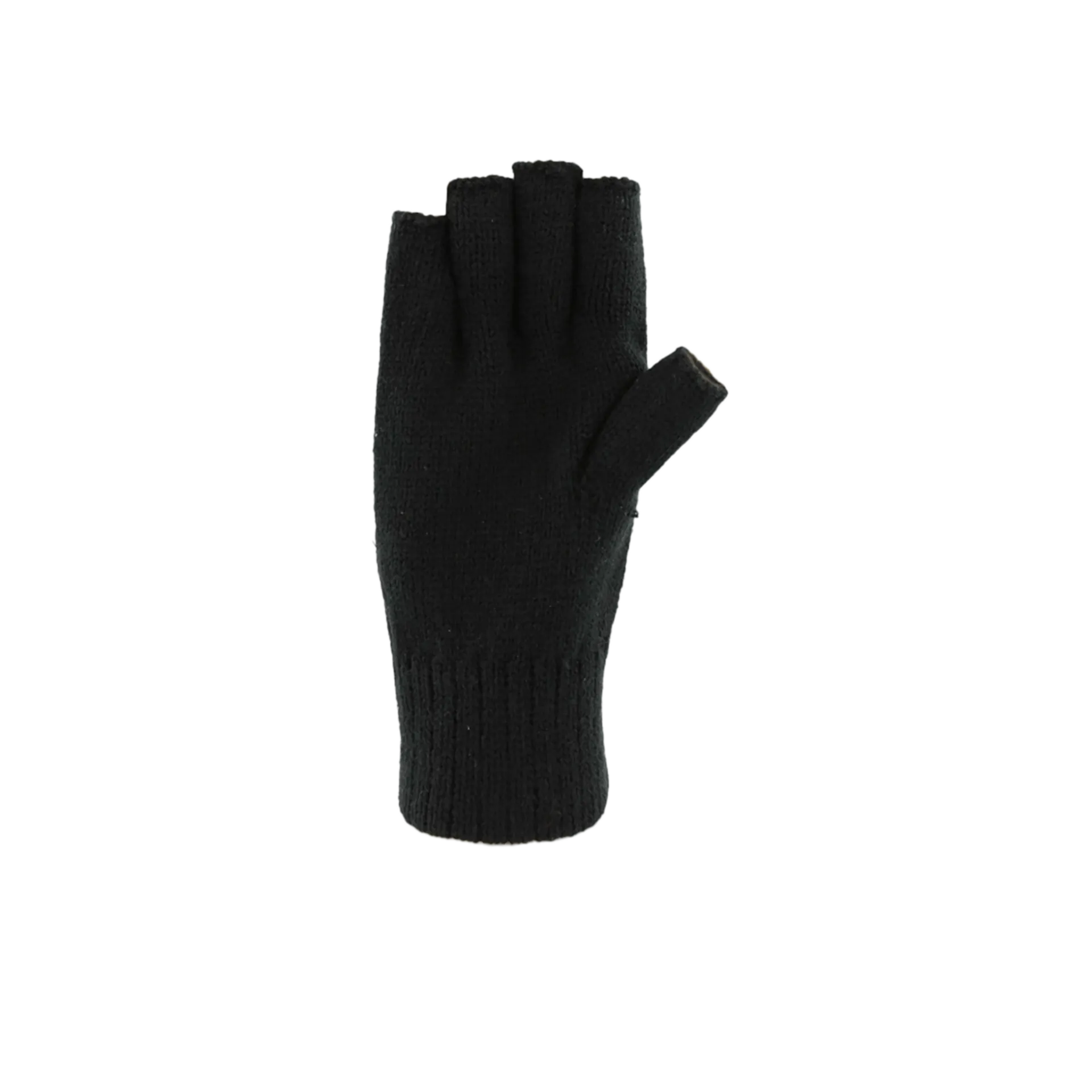 Gants sans doigts Hapes - noir - taille unique