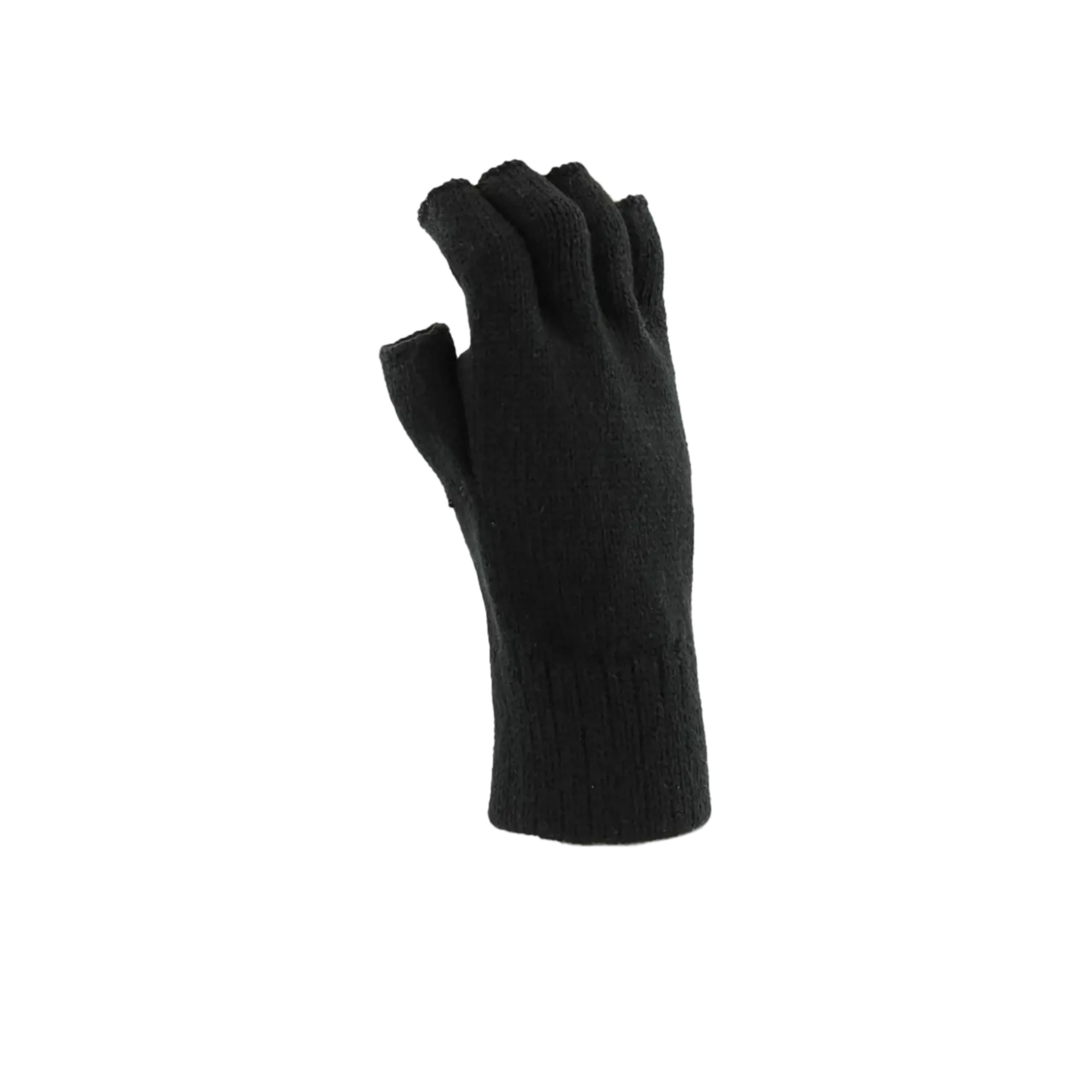 Gants sans doigts Hapes - noir - taille unique Gants sans doigts Hapes - noir - taille unique