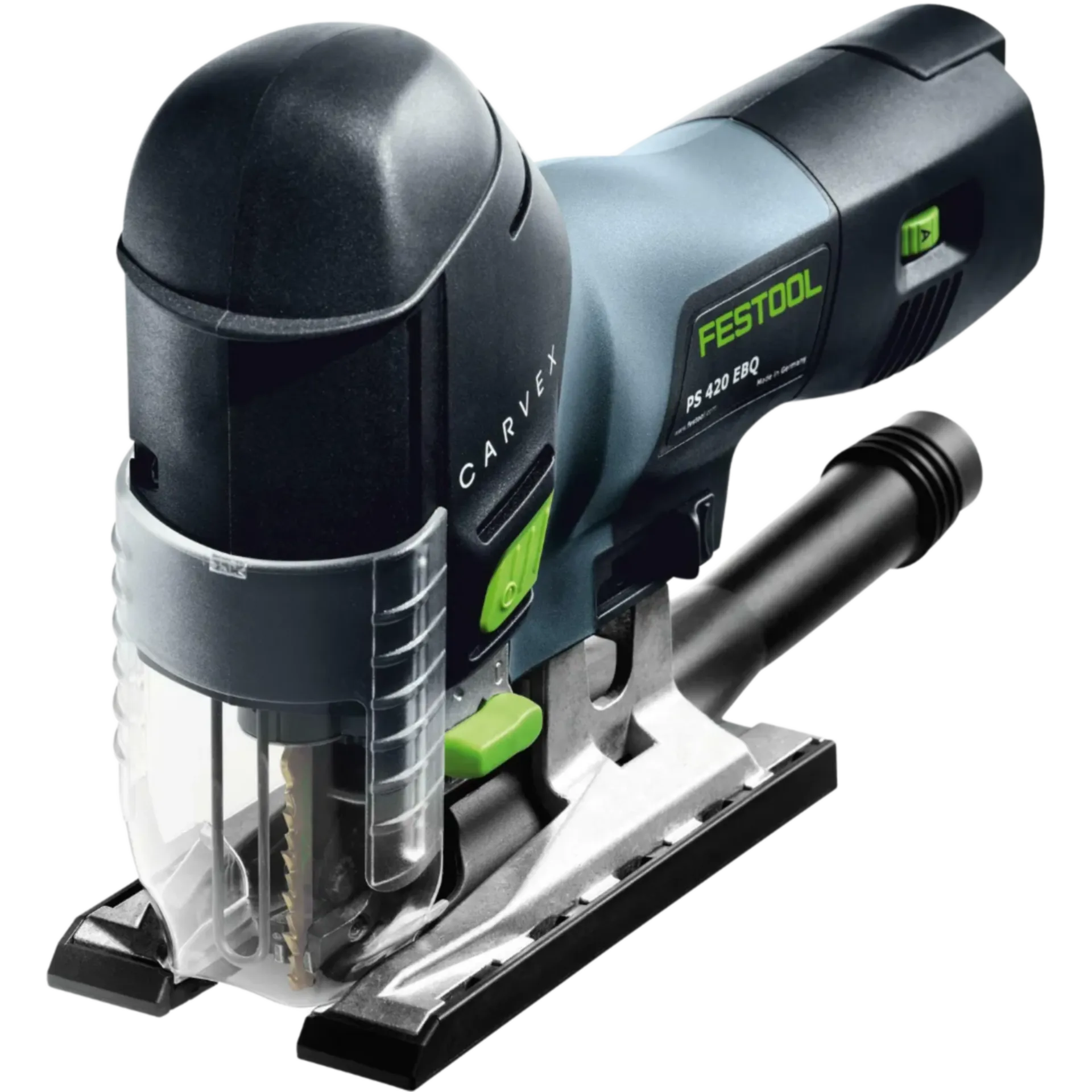 Carvex PS 420 EBQ-Plus decoupeerzaag 550W (bodygrip - 120 mm) Carvex PS 420 EBQ-Plus decoupeerzaag 550W (bodygrip - 120 mm)