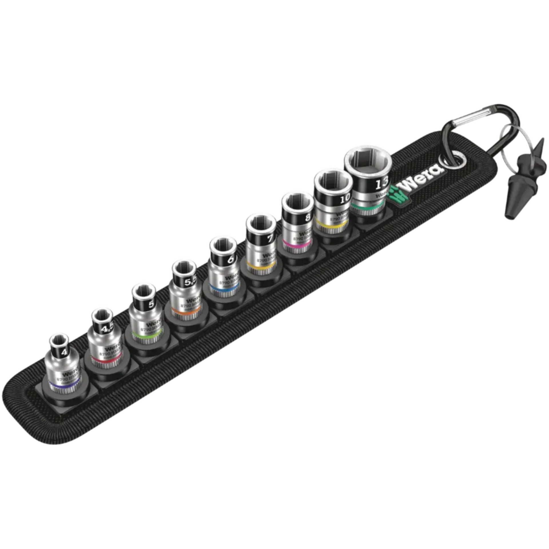 Belt A 1 Zyklop doppen set vasthoudfunctie 1/4" 10st - 003880