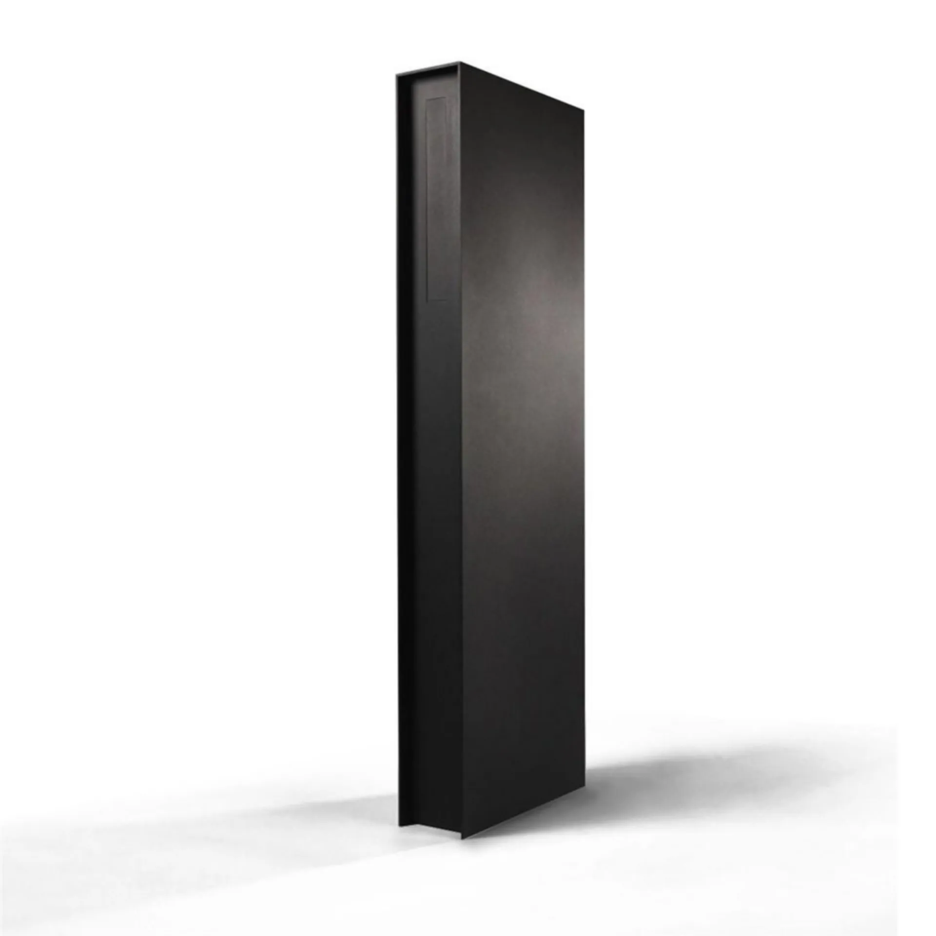 Albo Fenix 536 Boîte aux lettres (130 x 1 240 x 400 mm, aluminium, noir mat 9005 TXT)
