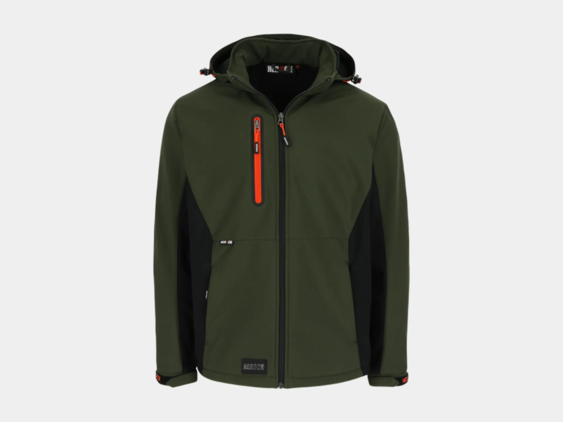 Softshell - HEROCK Trystan donker kaki
