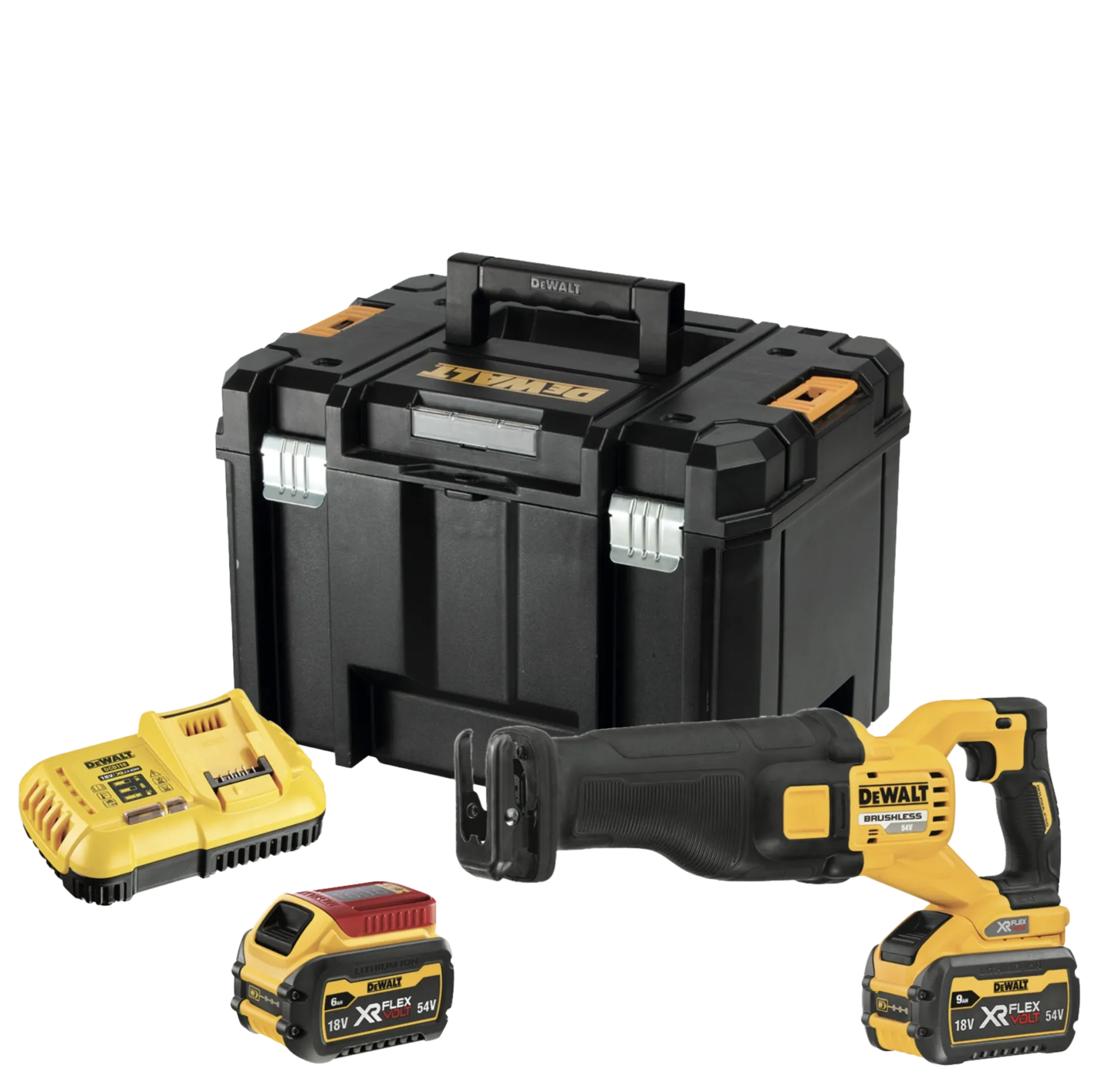 Scie sabre sur batterie DCS389X2 (54V - 2 x 9 Ah Li-ion - FlexVolt)