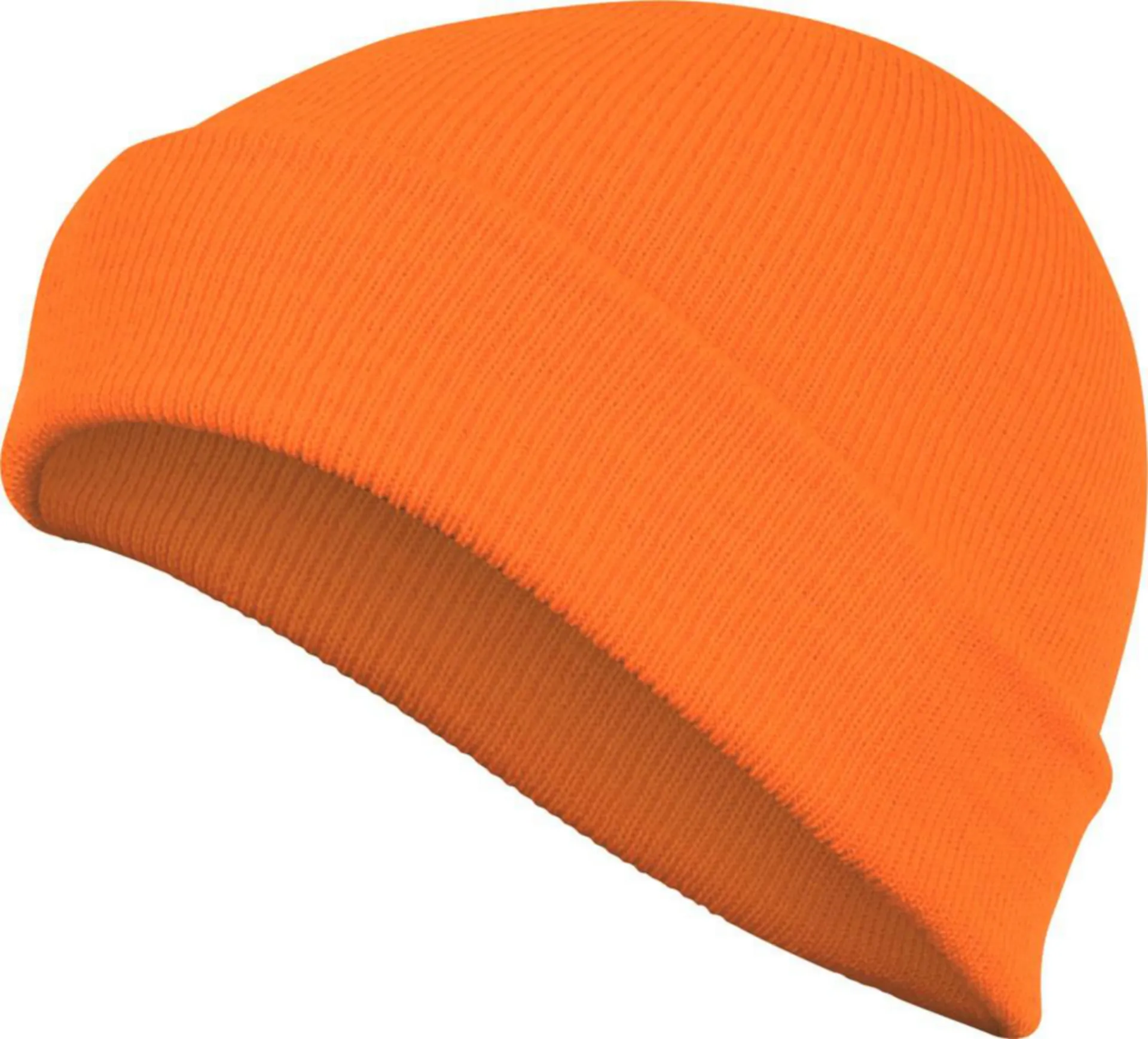 ACRYL WINTERMUTS - FLUOORANJE - MAAT ÉÉN MAAT