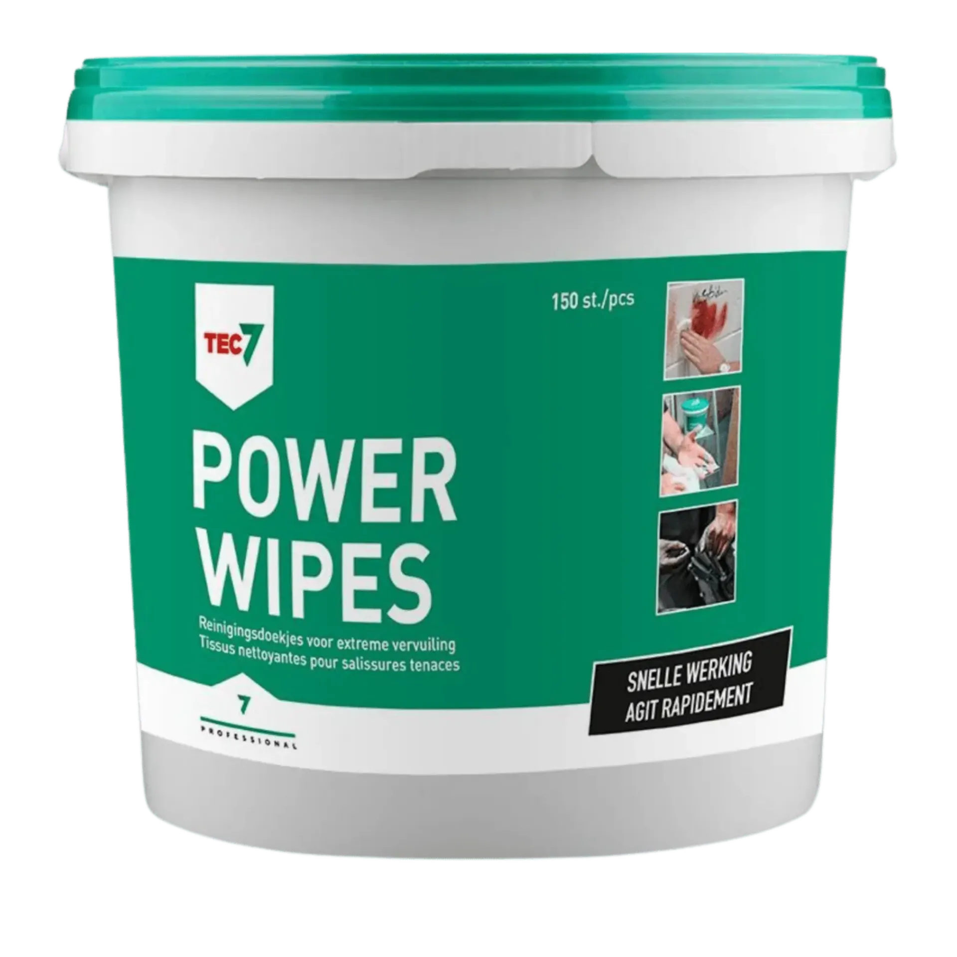 Reinigingsdoekjes - Powerwipes 150 Doekjes New