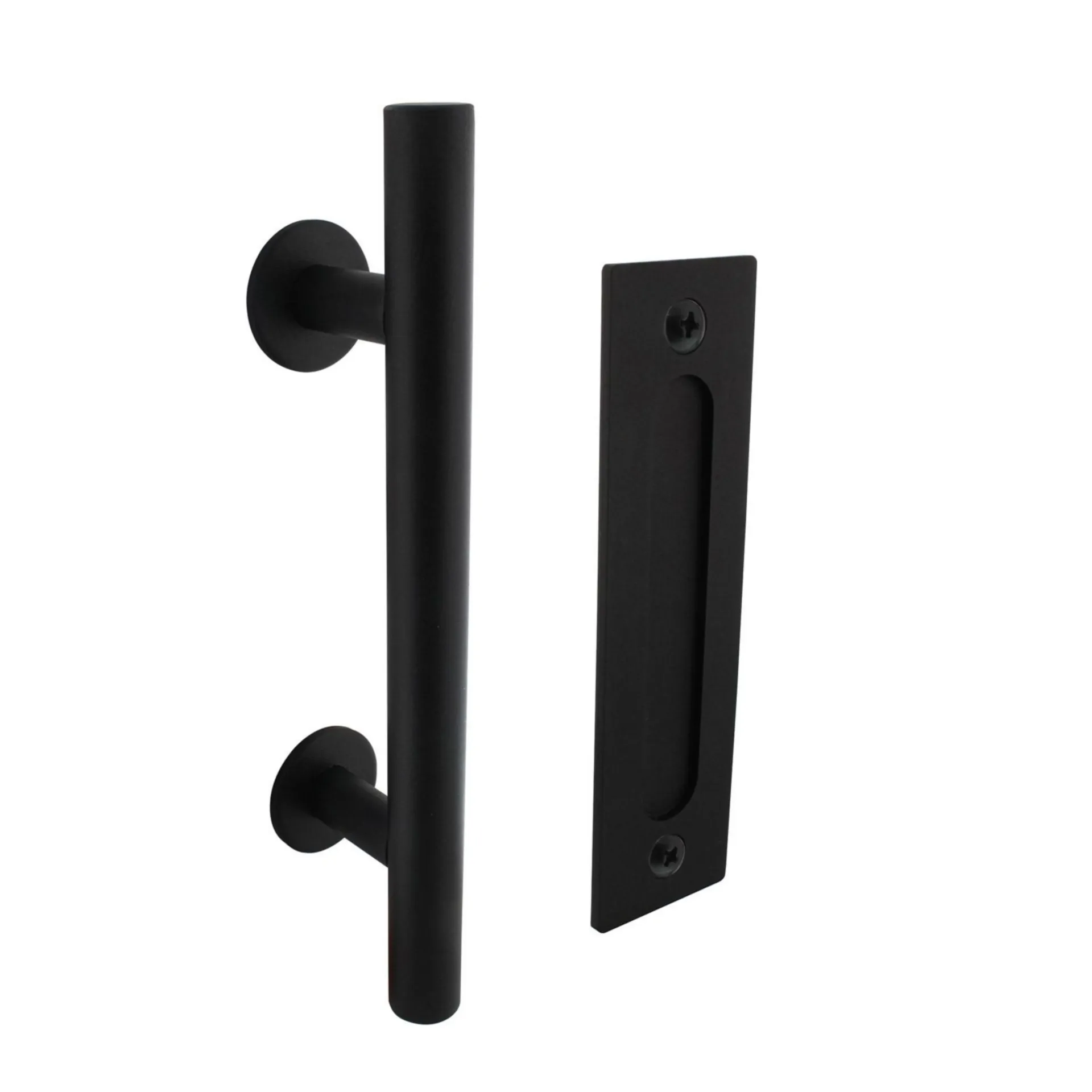Intersteel tirant modèle T avec cuvette (diamètre 25 mm, longueur 305 mm, noir)