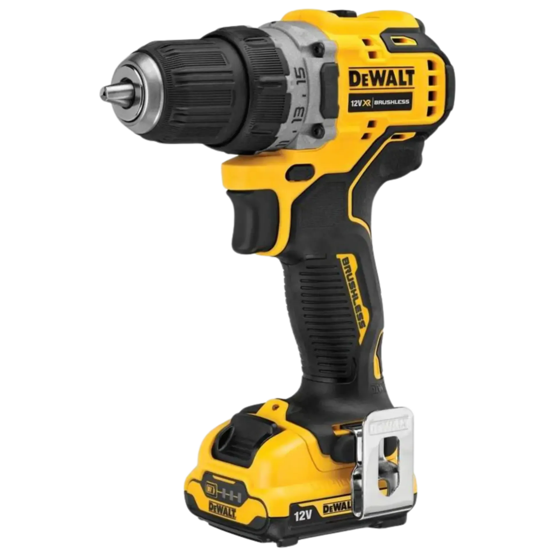 Niveau Laser Croisé DCE089D1G (12V - 2 x 2Ah Li-ion) + Visseuse DCD701