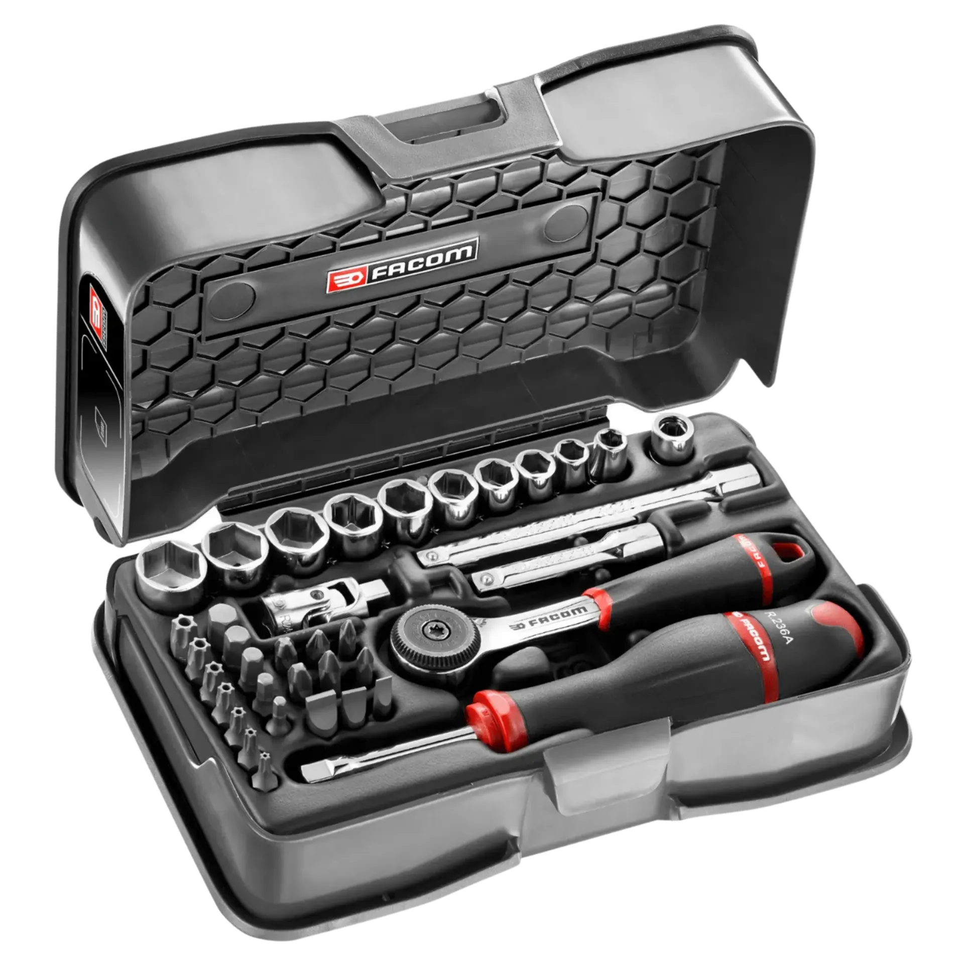 Boîte à douilles 1/4" 6 pans Serrage et Visserie