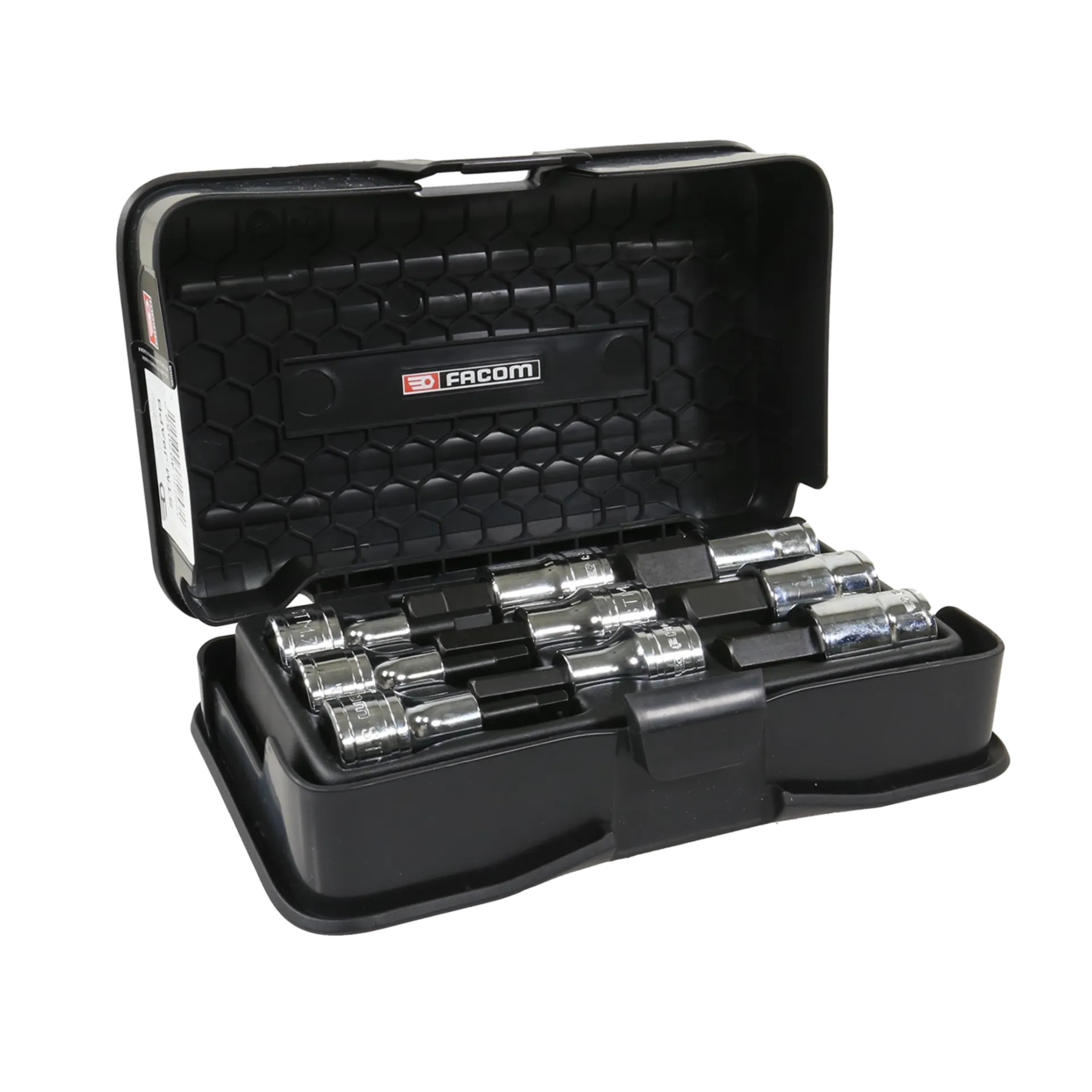 Set van 9 Schroevendraaierdoppen 6-Kant 1/2 Inch Set van 9 Schroevendraaierdoppen 6-Kant 1/2 Inch