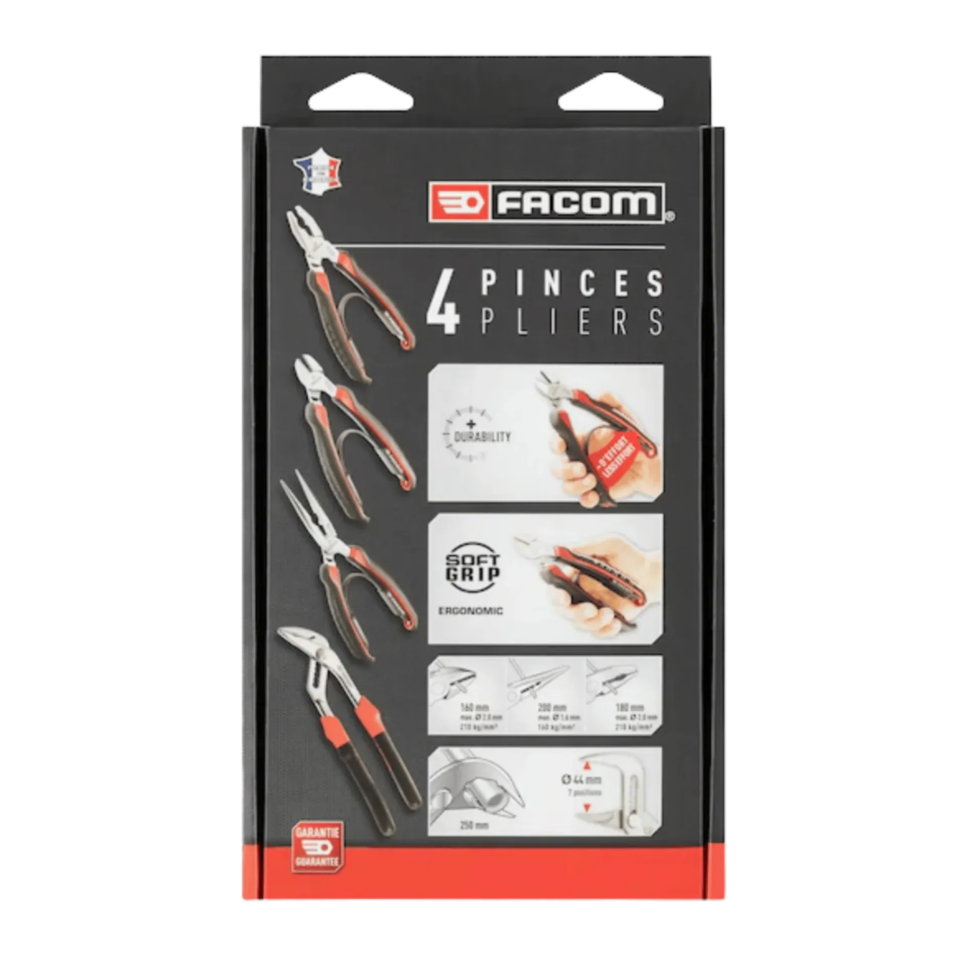 Set van 4 tangen