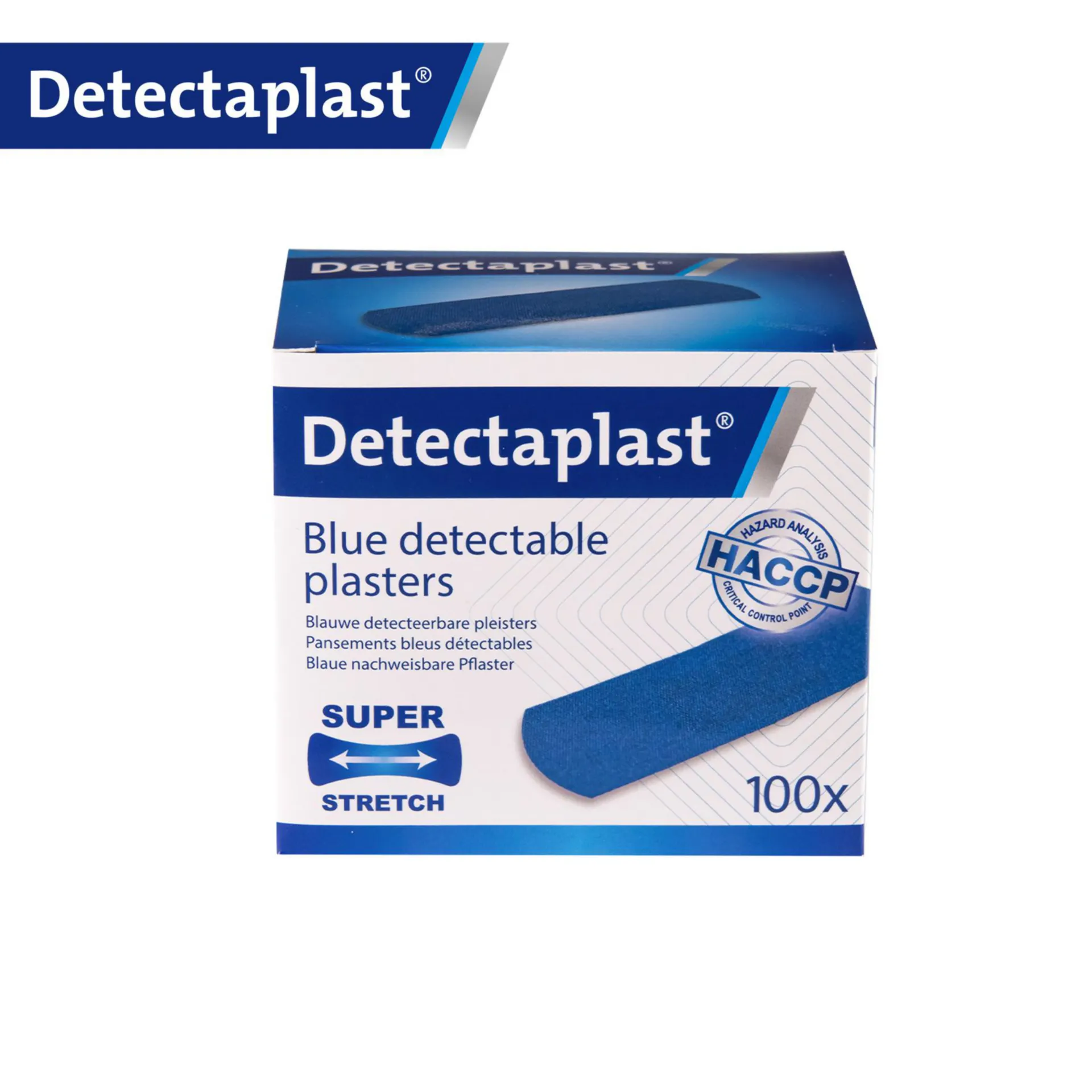 ELASTISCHE PLEISTERS (DS VAN 100 ST) - 2.5 X 7.5 CM