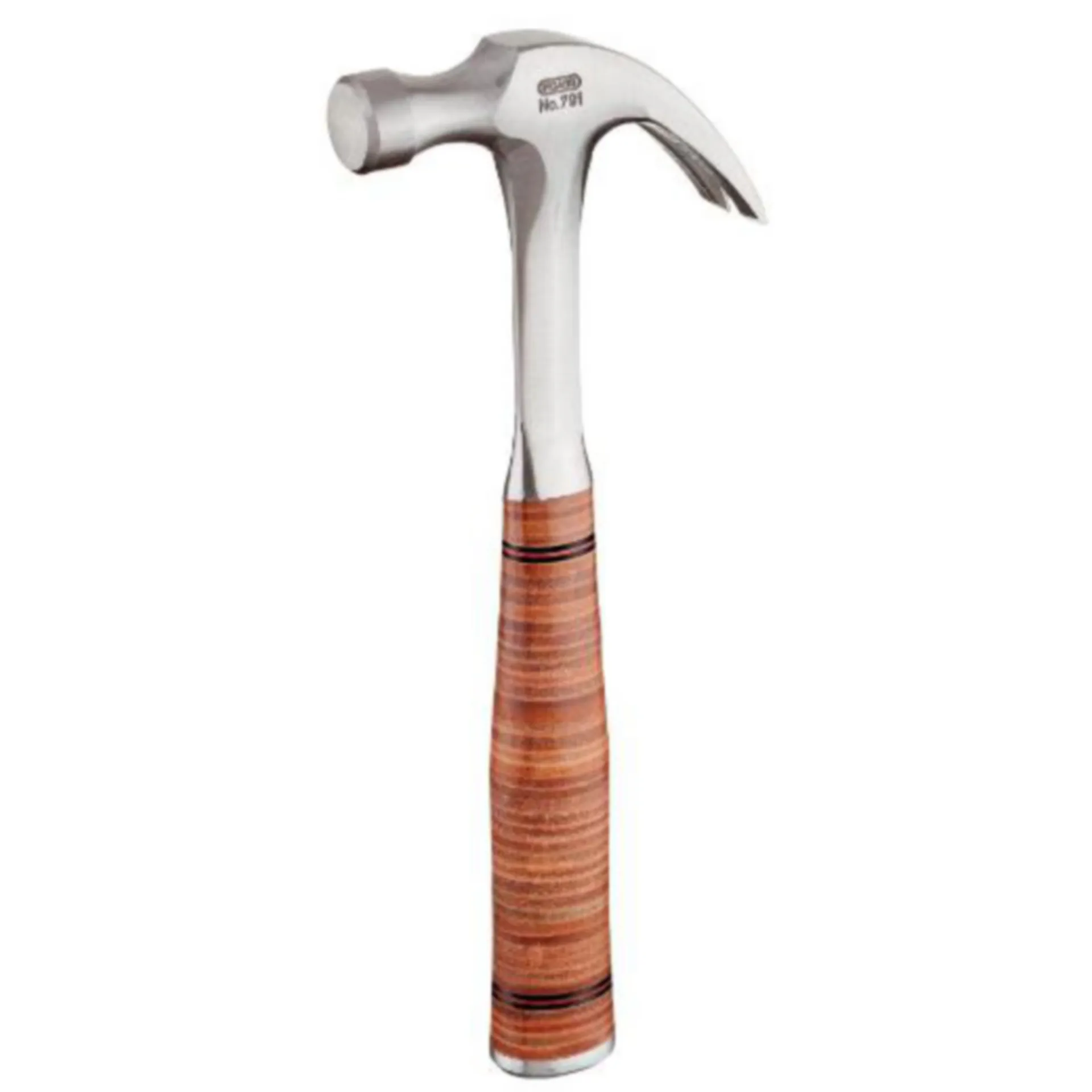 Picard 0079100-16 Marteau arrache-clou forgé (modèle USA, manche cuir, 16 oz)
