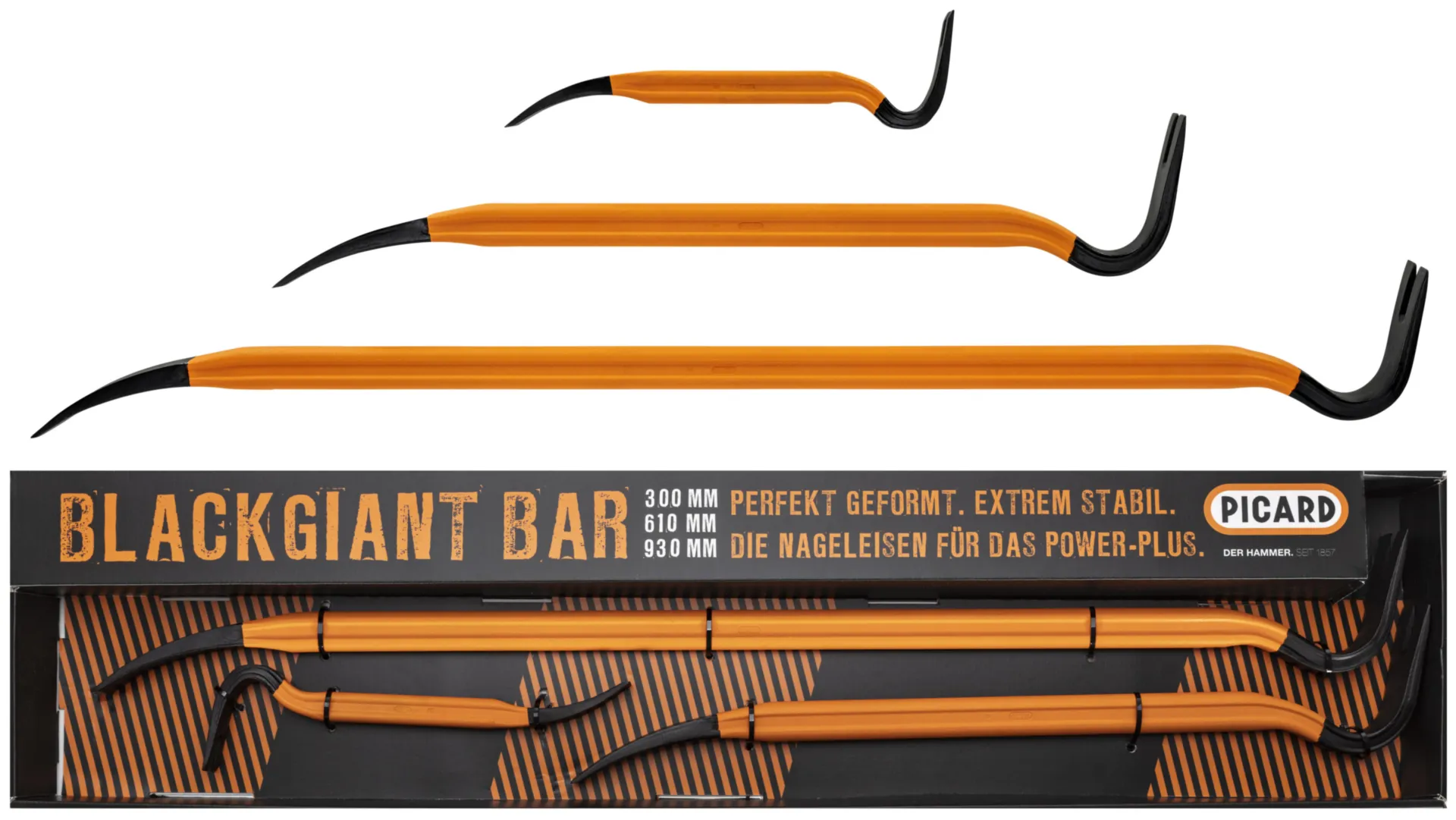 Picard 0004690-999 Jeu BlackGiant Bar (3 pièces)