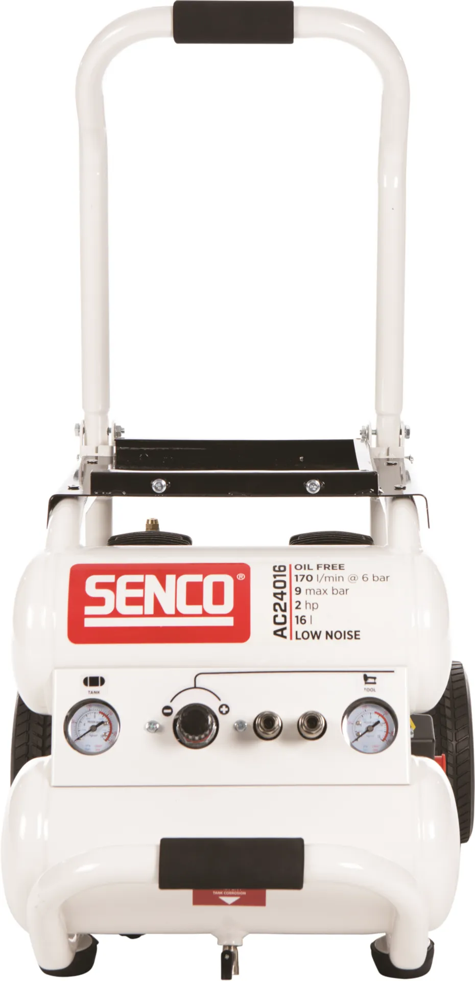 Senco AC24016 Compressor (olievrij, geluidsarm)