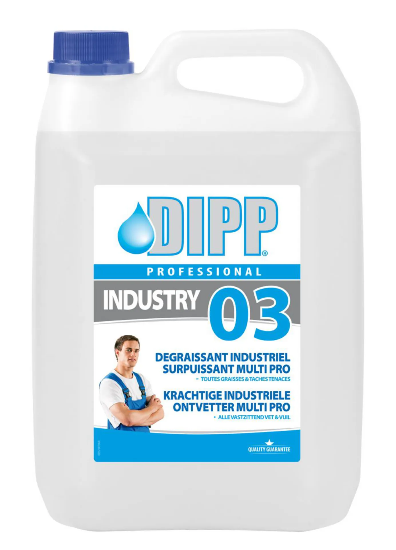 N°03 Industriële ontvetter (krachtige concentraat, Multi Pro, 5 l)
