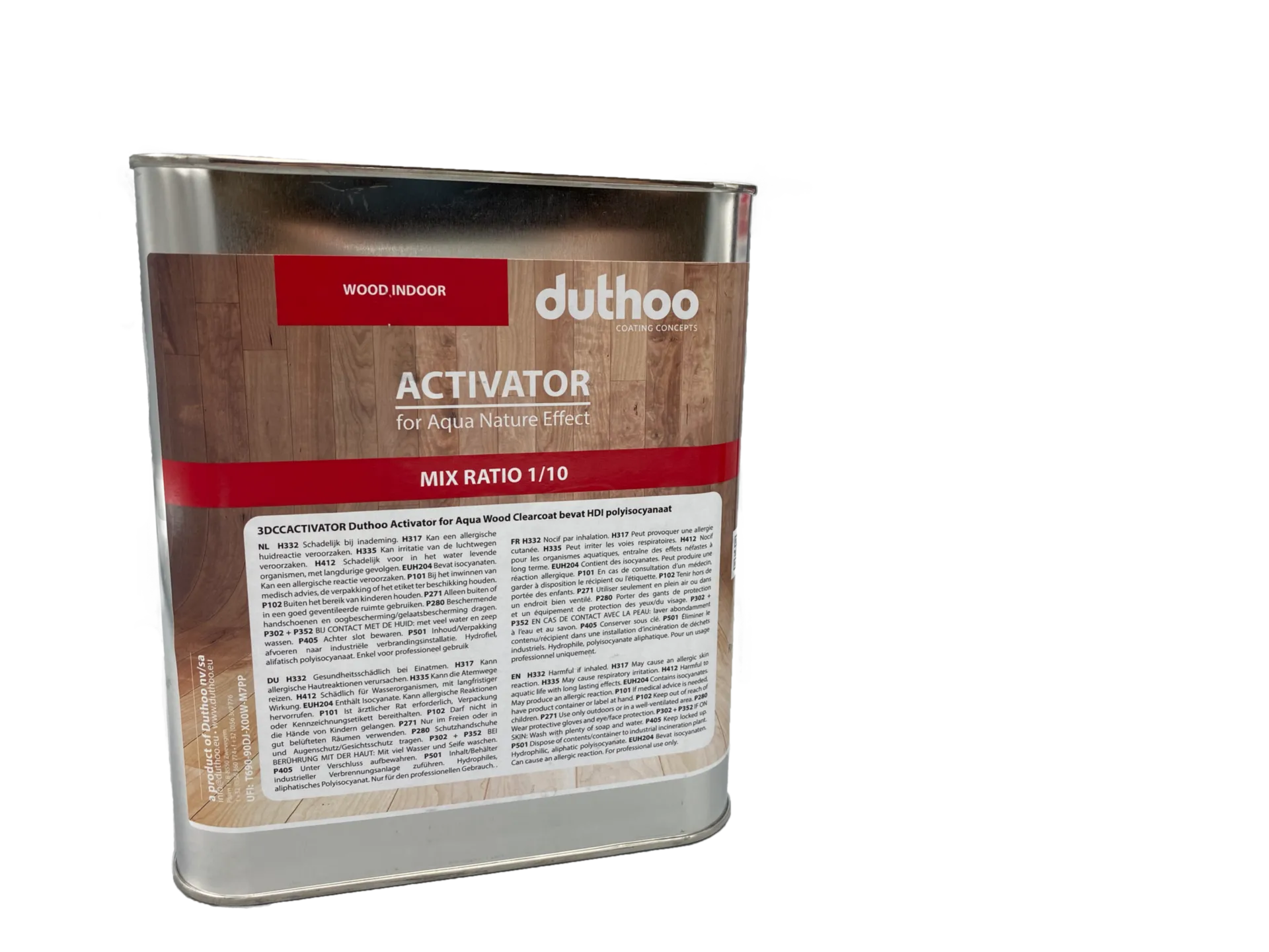 DUTHOO ACTIVATEUR POUR AQUA  CLEARCOAT NATUR EFFECT - 0.5KG