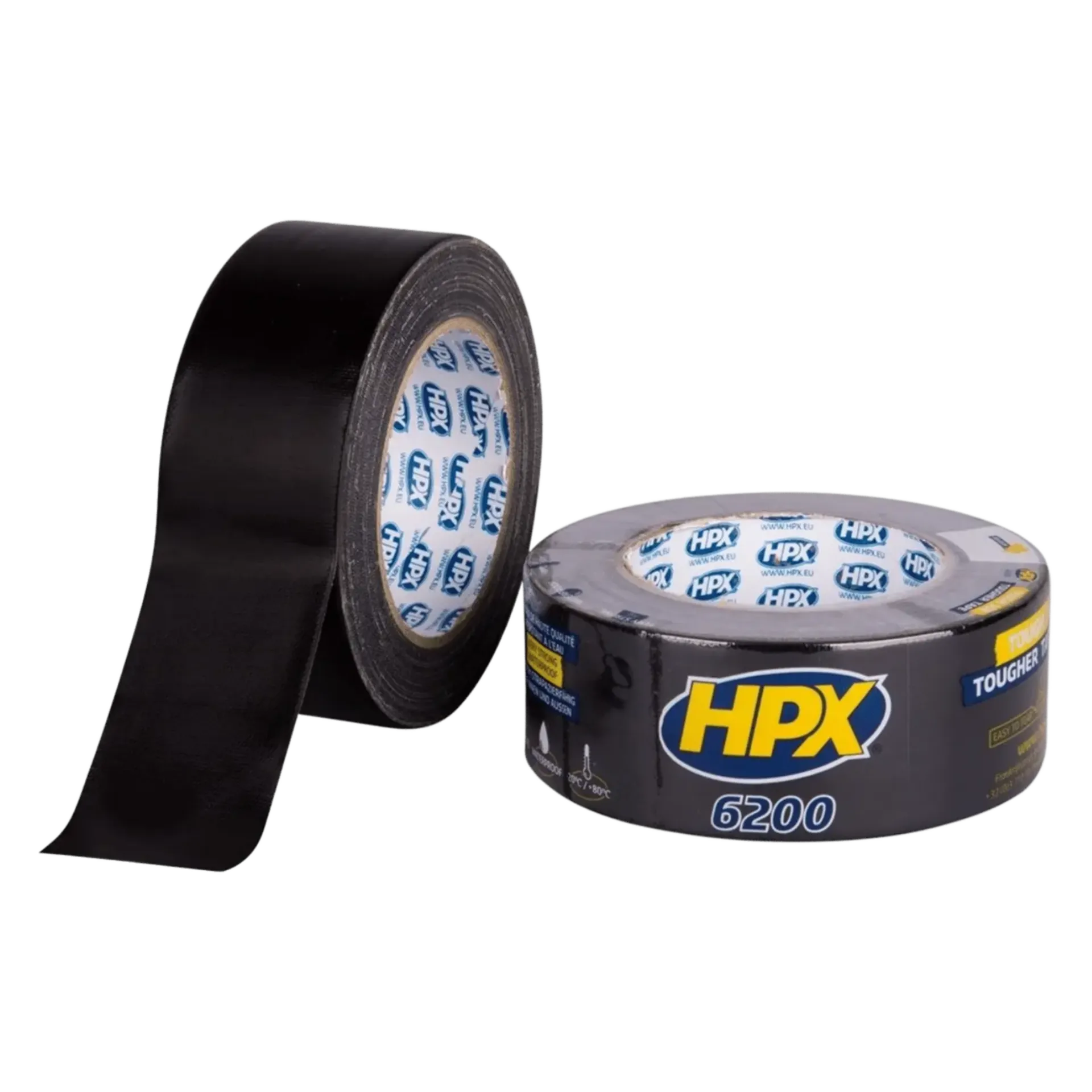 Pantsertape - zwart 48mm x 25m Pantsertape - zwart 48mm x 25m