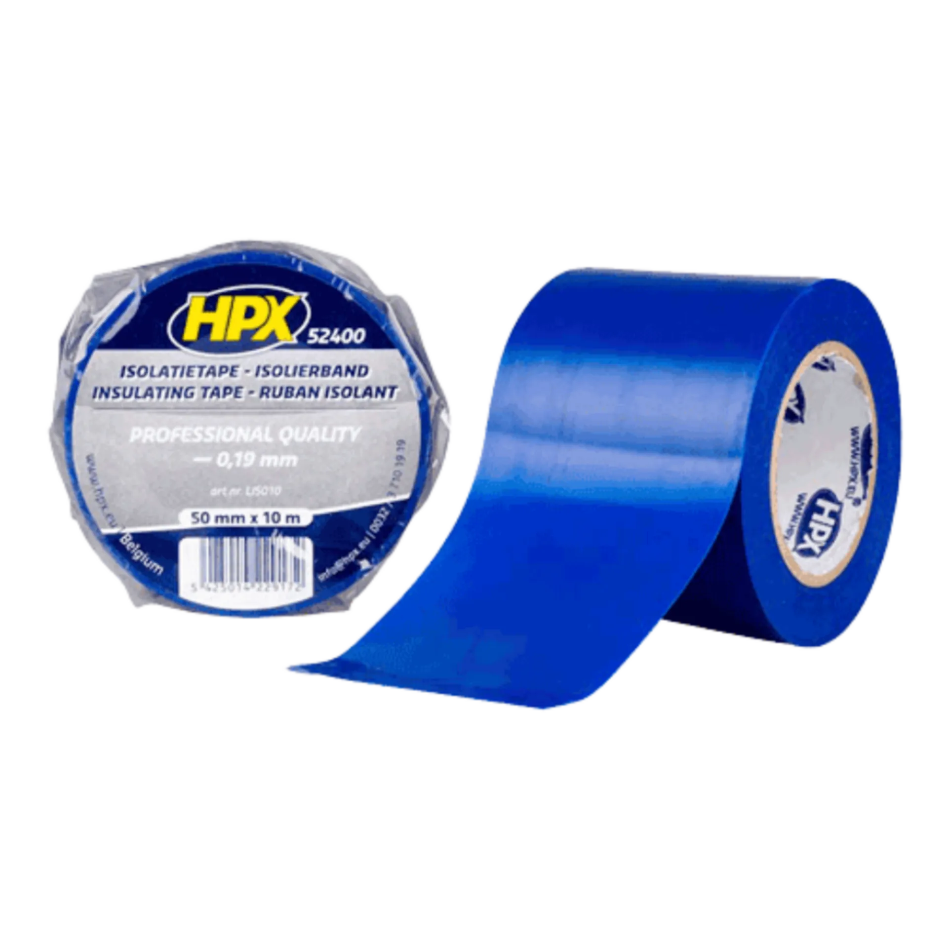 PVC Isolatietape blauw 50 mm x 10 m