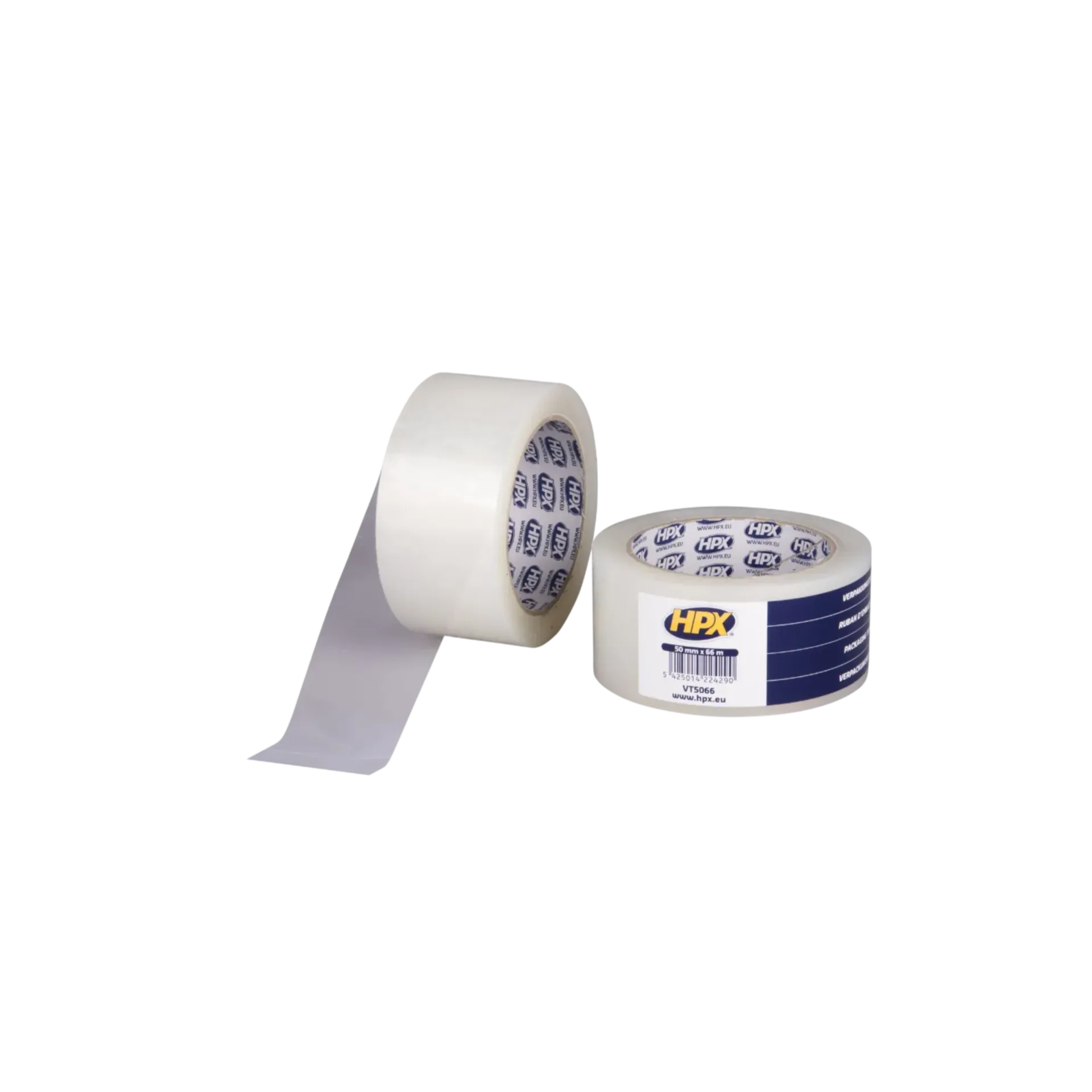 Ruban d'emballage - transparent 50 mm x 66 m
