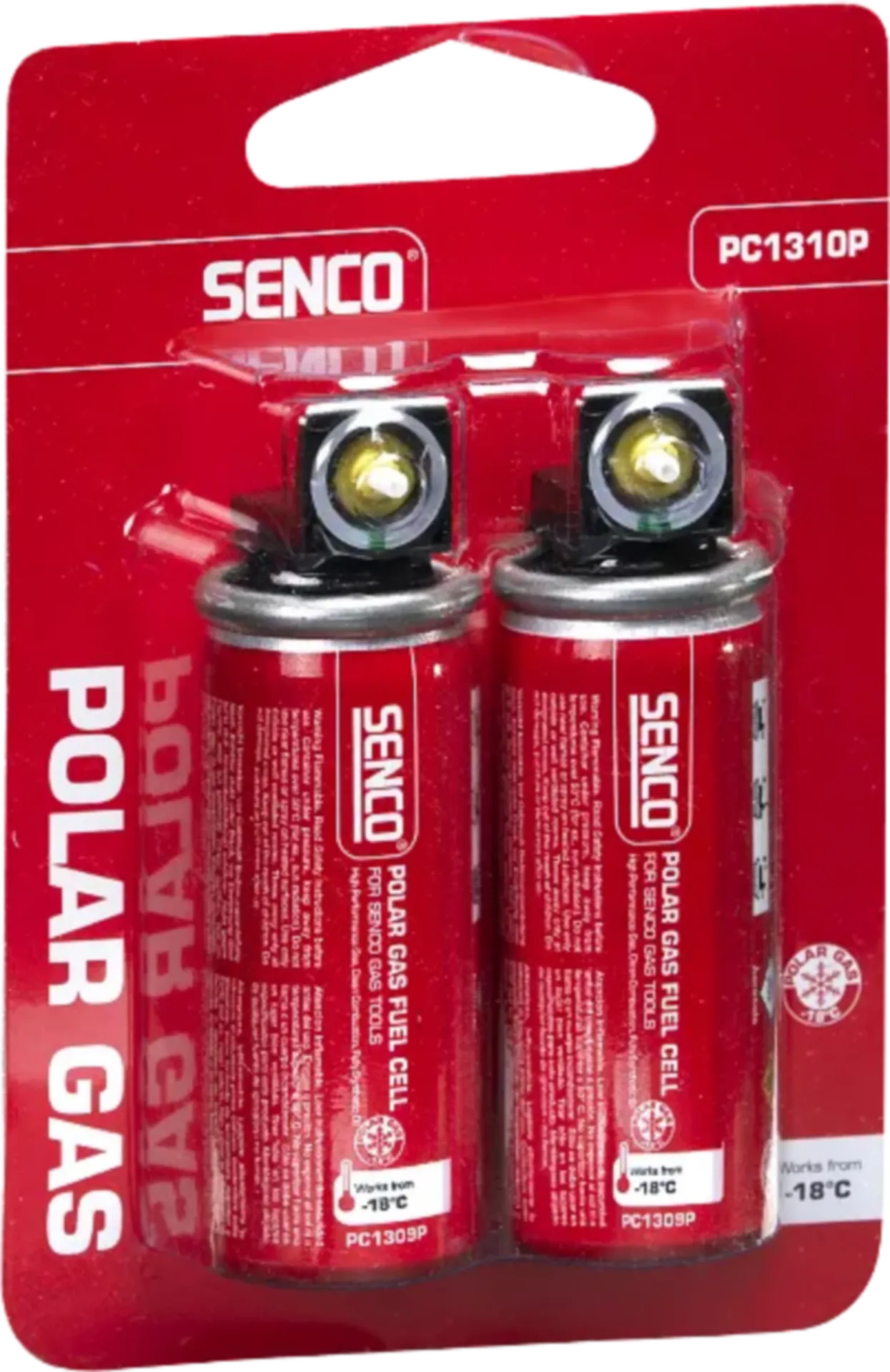 Gaspatroon PC1310P 18 gr / Blister met 2 stuks