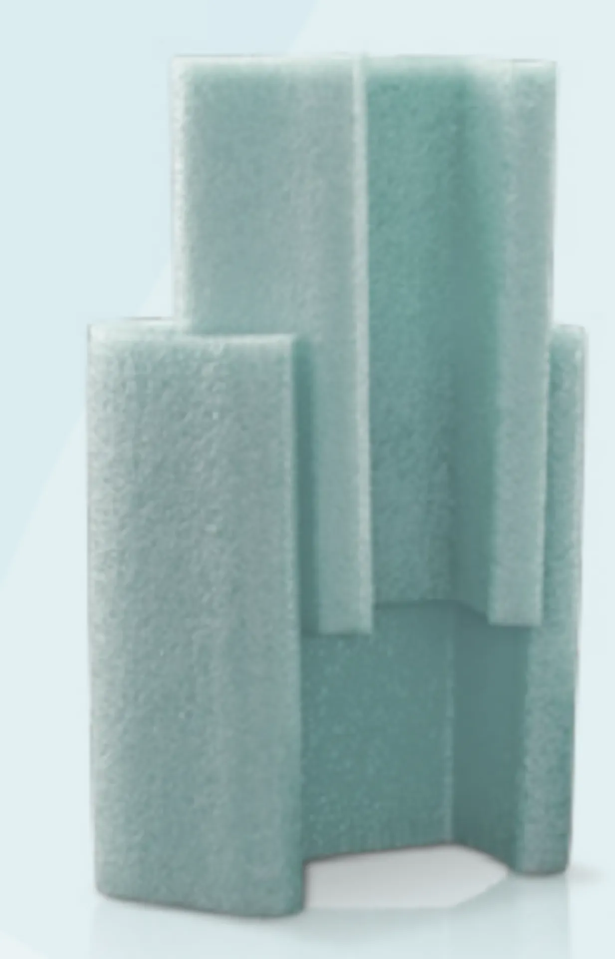 PROFIL DE PROTECTION OCEAN GREEN MOUSSE VERT U 60MM 100LM/BOÎTE 2M PAR LONGUEUR