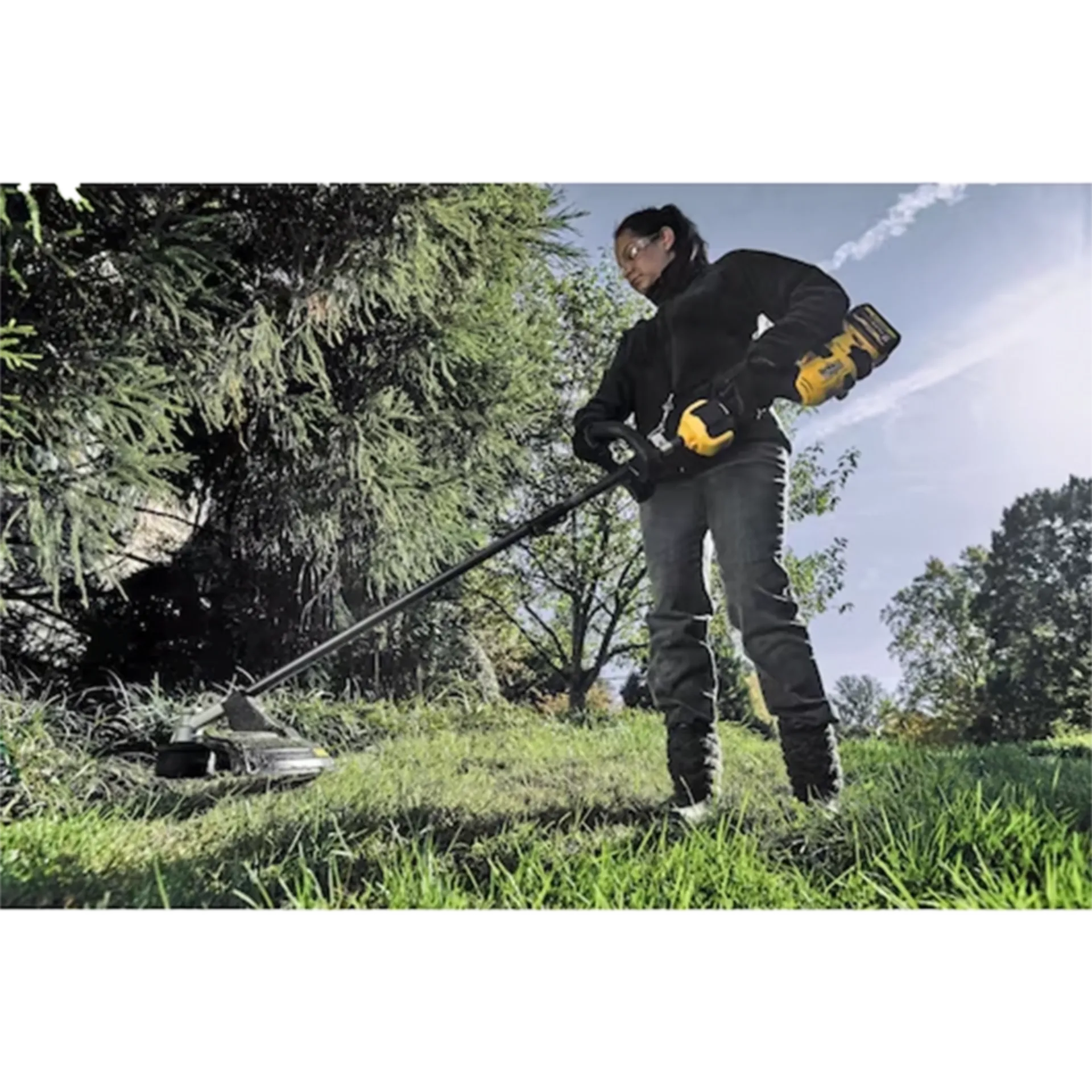 Split boom grastrimmer 54V Flexvolt - 9Ah - DCMAS5713X1-QW