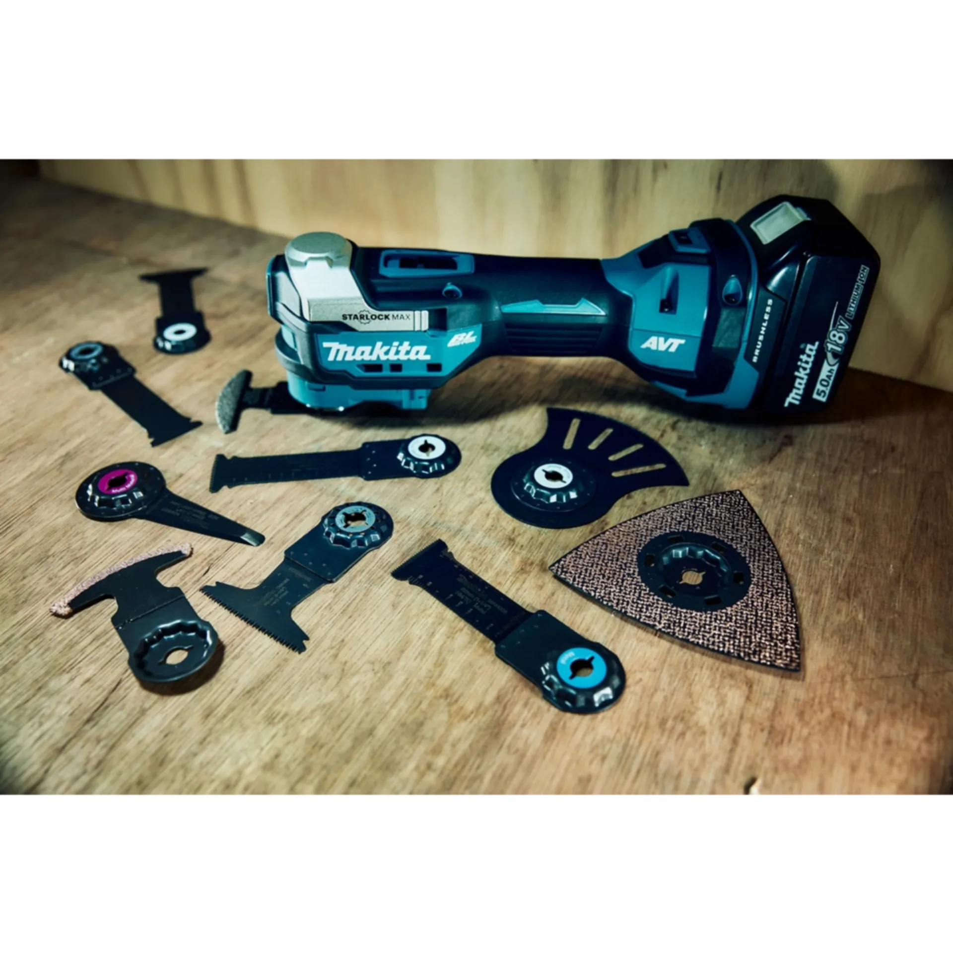 Accu Multitool DTM52RTJX1 (18V - 2 x 5 Ah Li-ion)